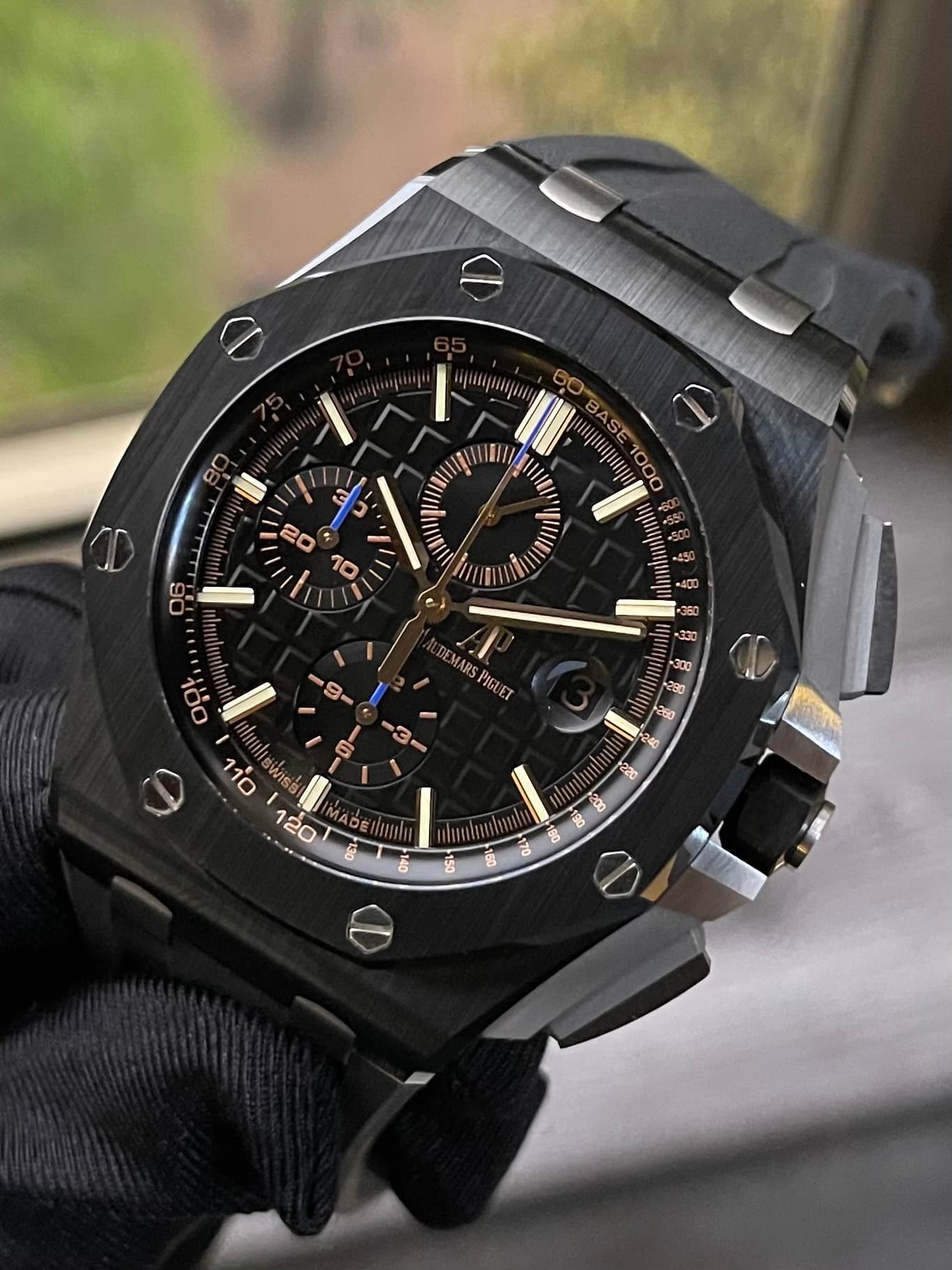May be an image of wrist watch and text