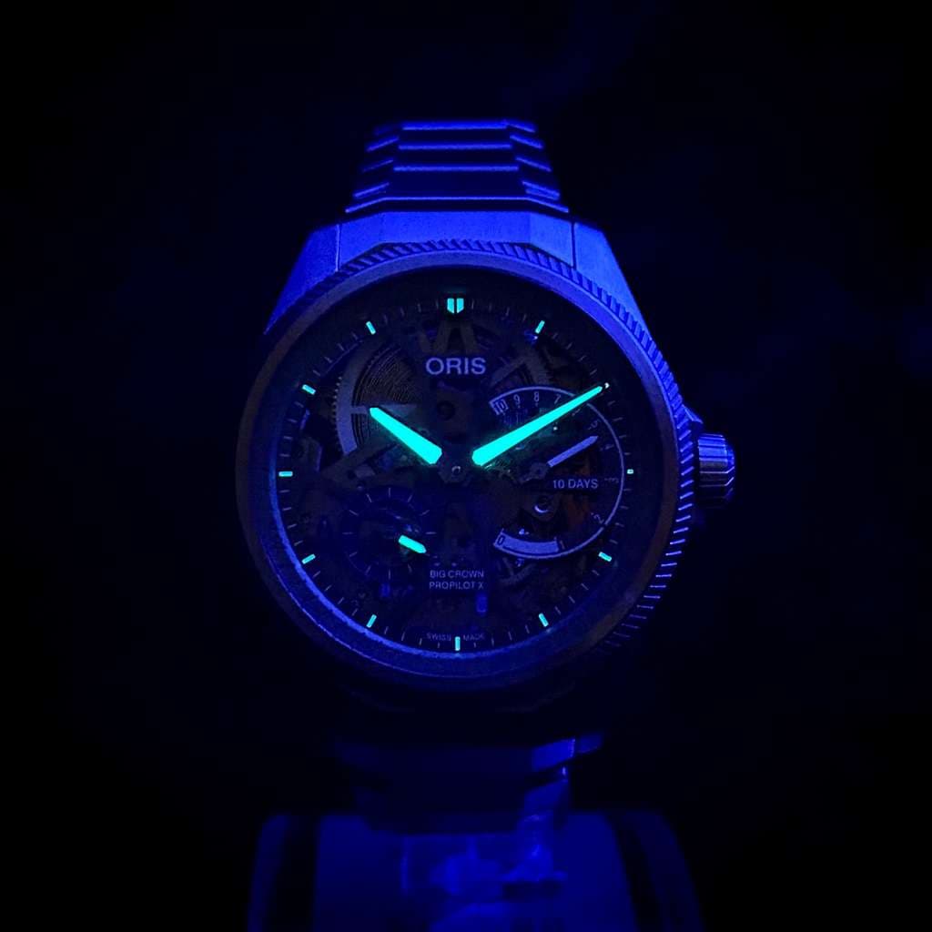 May be an image of digital watch and text that says 'ORIS DAYS'