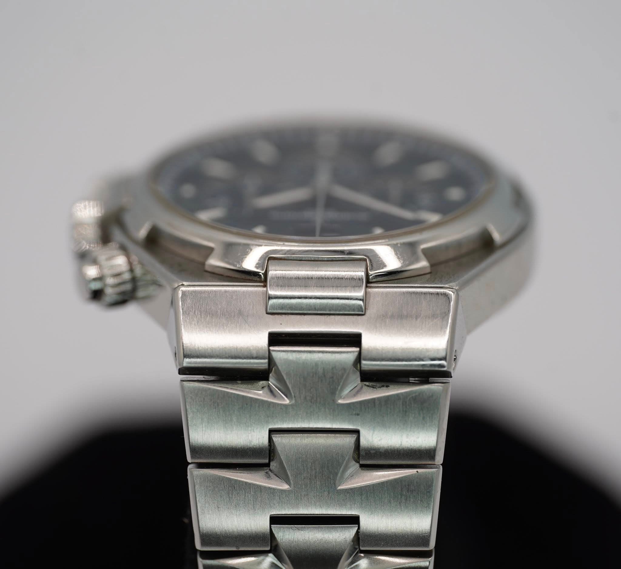 Vacheron Constantin Overseas Chronograph Blue Dial Stainless Steel Men's Watch 49150B01A-9745, photo 4