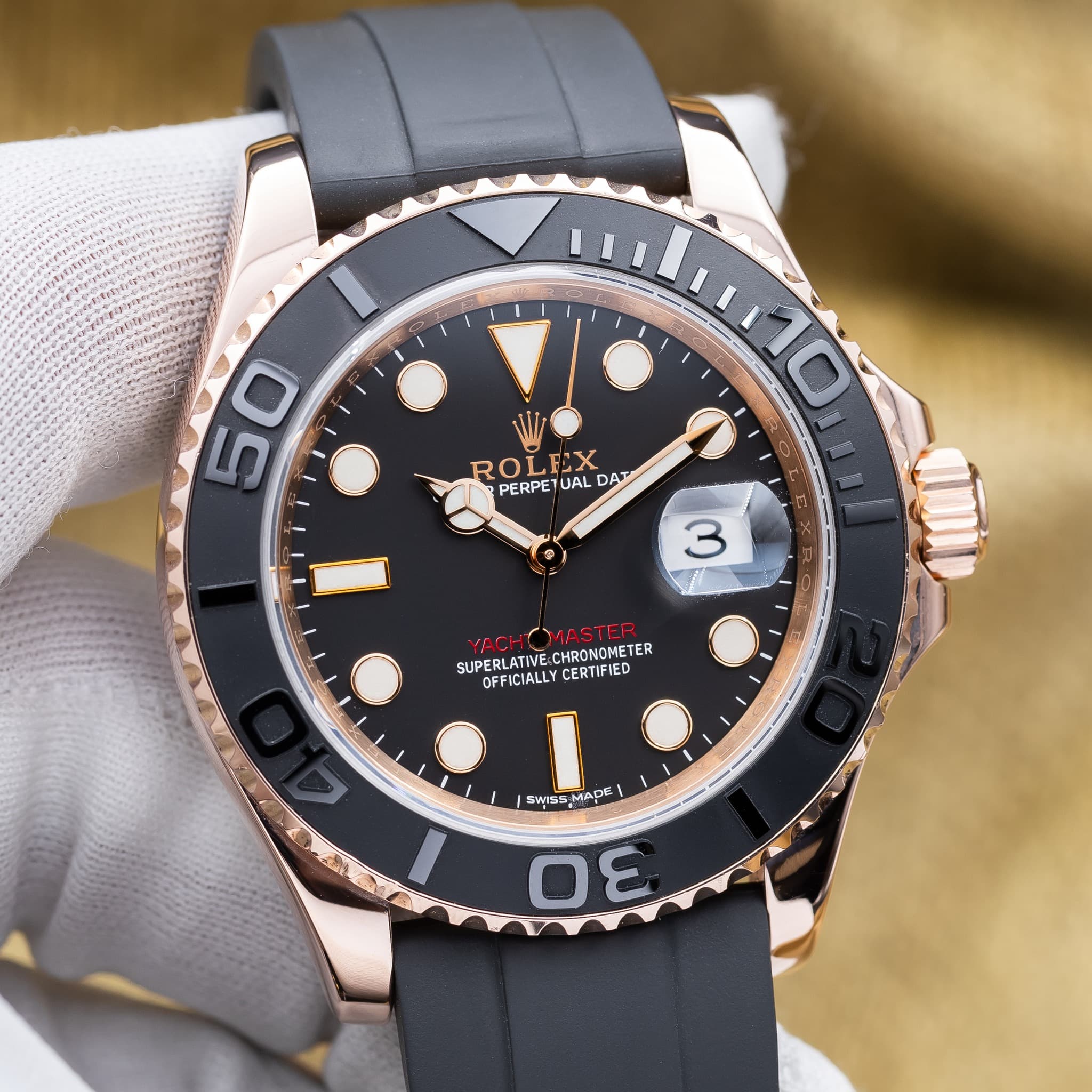 May be an image of wrist watch and text that says '50 0 10 PERPETUAL ROLEEX DAT PERPE UAL E 3 MACTER SUPER SUPERLATIVE LATIVE: CHRONOMETER SUPERLATIVE.CHRONOMETER TE TER OFFICIALLY…