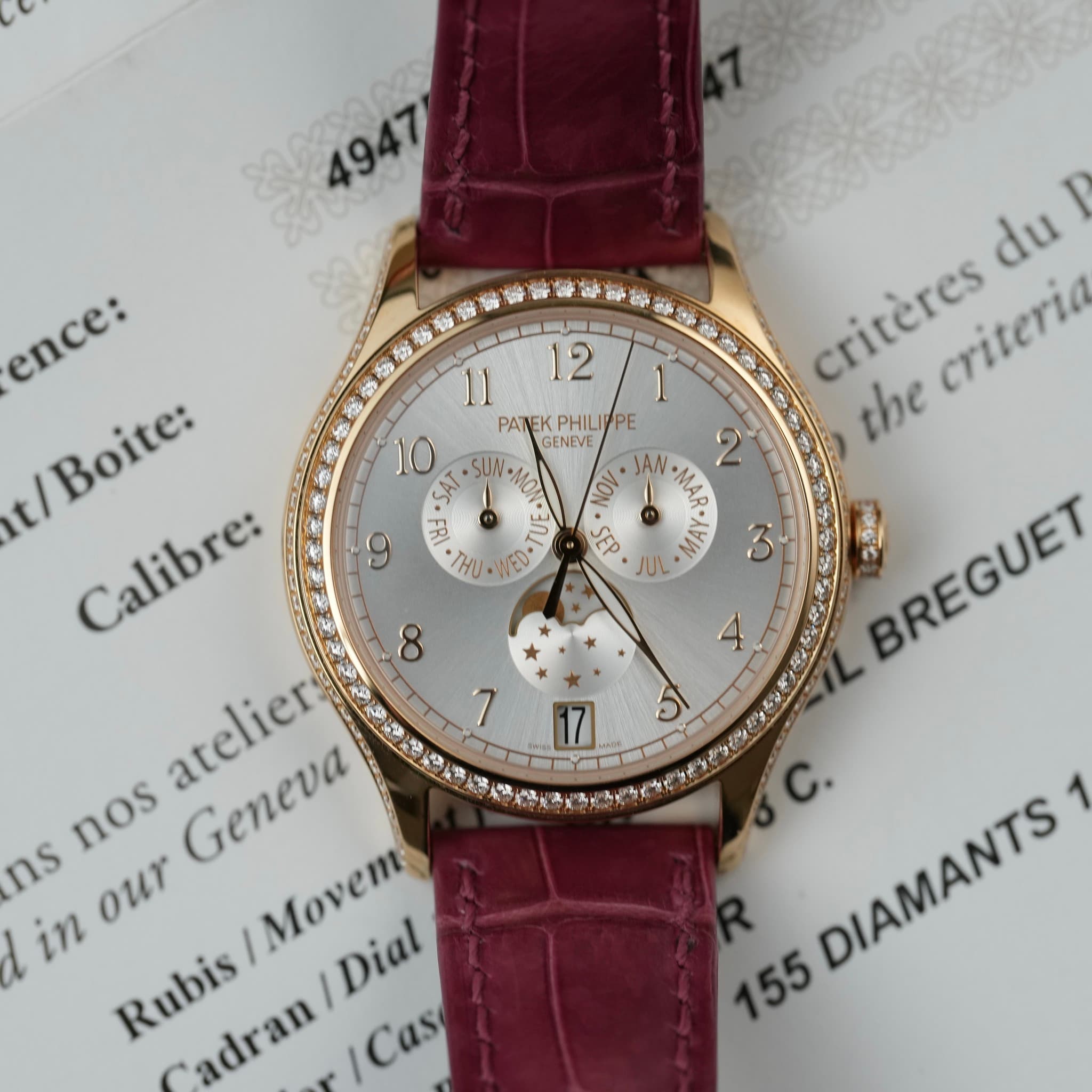 Patek Philippe Complications Annual Calendar, Moon Phases