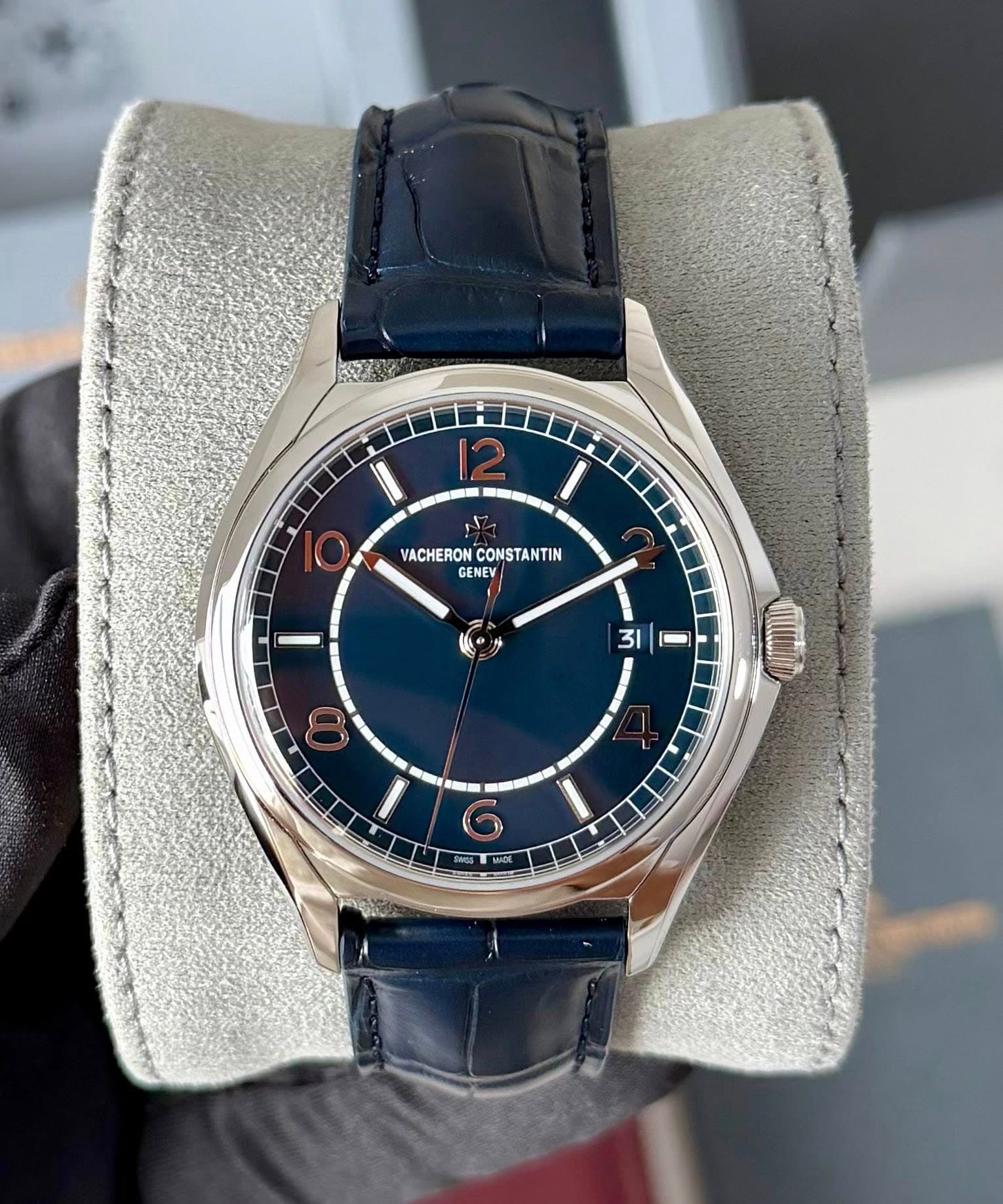 Vacheron Constantin Fiftysix Automatic Blue Dial Men's Watch 4600E/000A-B487