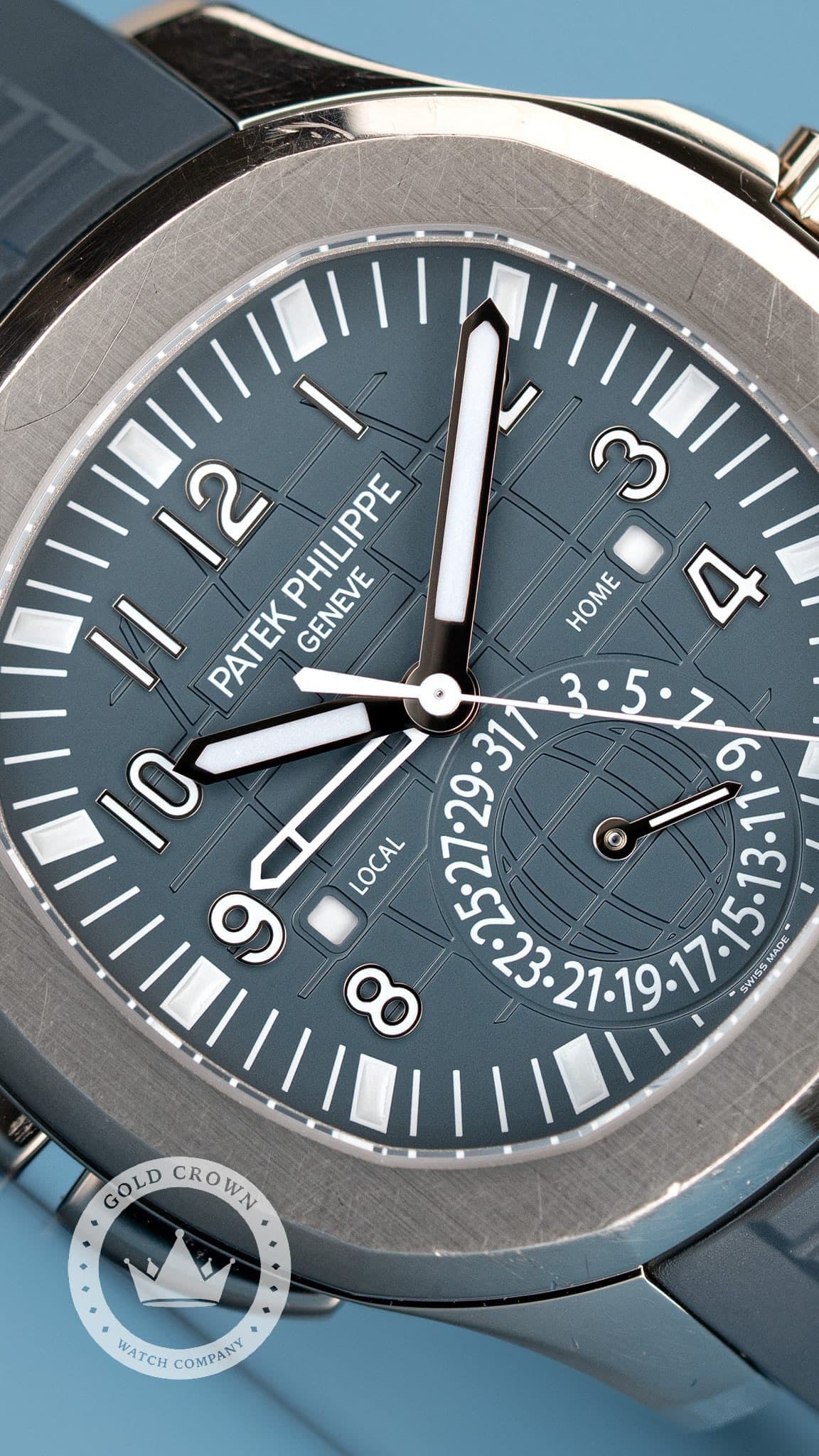 May be an image of wrist watch and text that says '11121 ١ 12 PATEKPHILIPPE PATEK က PHILIPPE GENEVE OME 4 10 ححو LOCAL 9 MADE 8 E4252729-31 SWISS #ከለምናላናክችለም SWISS GOLD CRO…