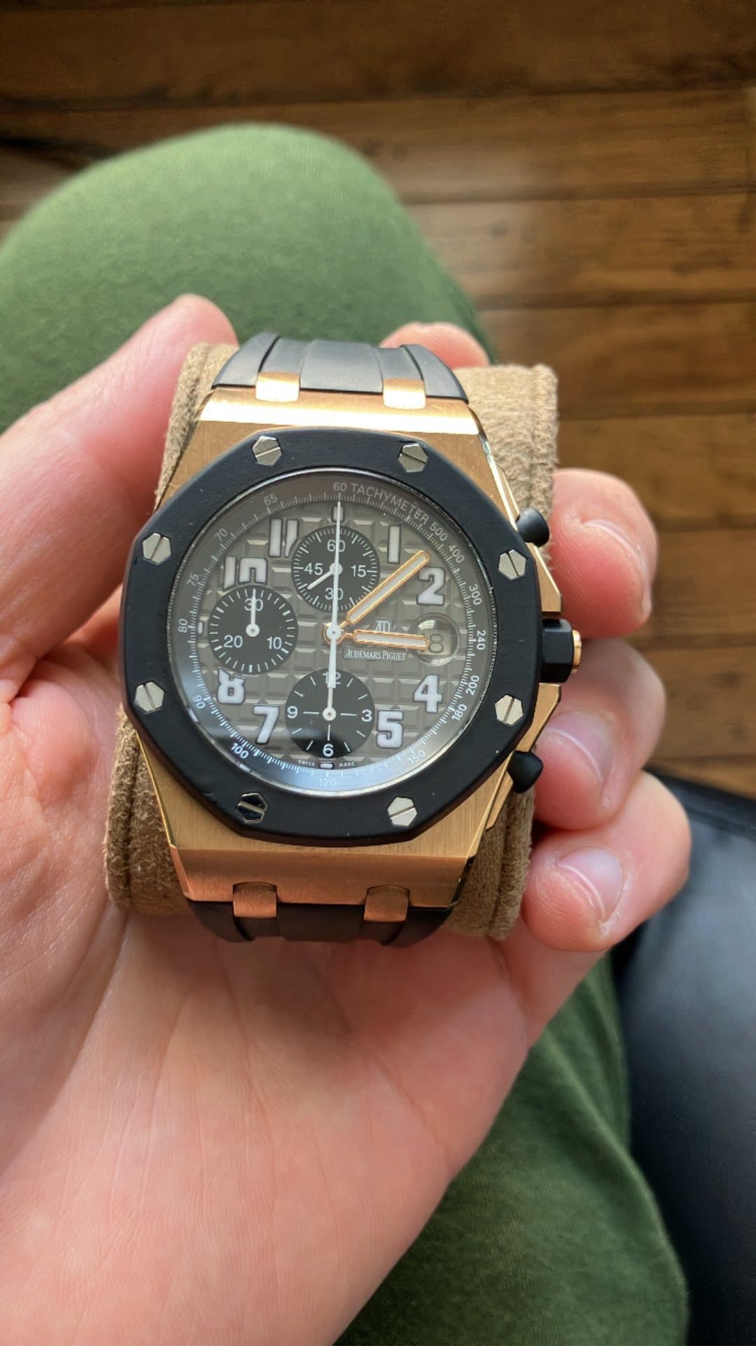 May be an image of wrist watch and text