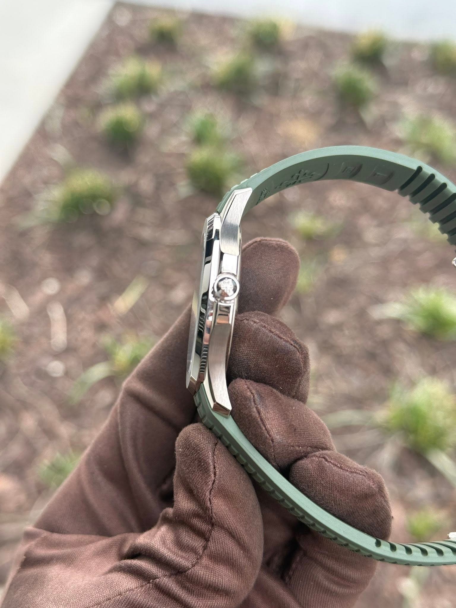 May be an image of wrist watch and knife