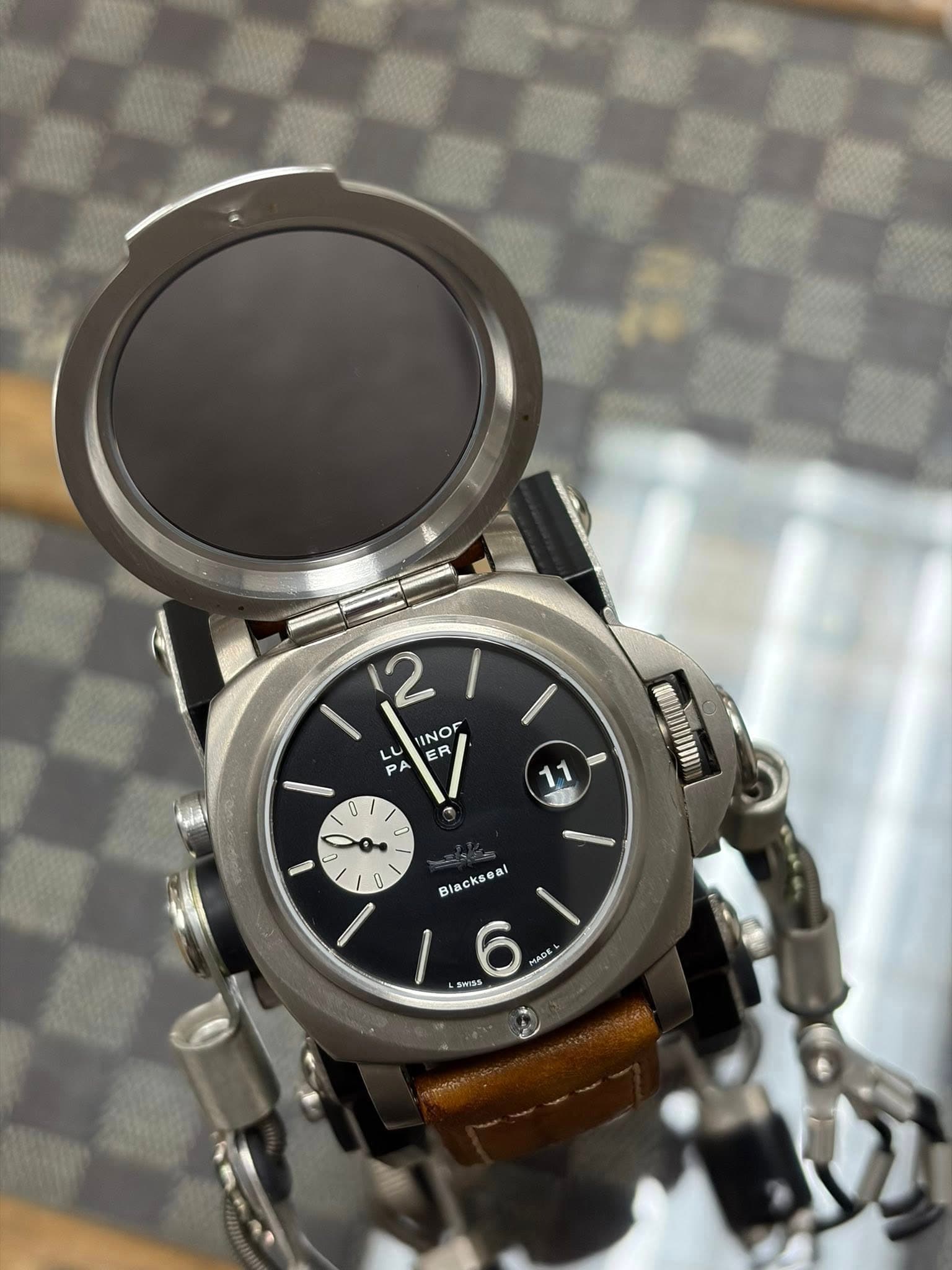 May be an image of pocketwatch and strap