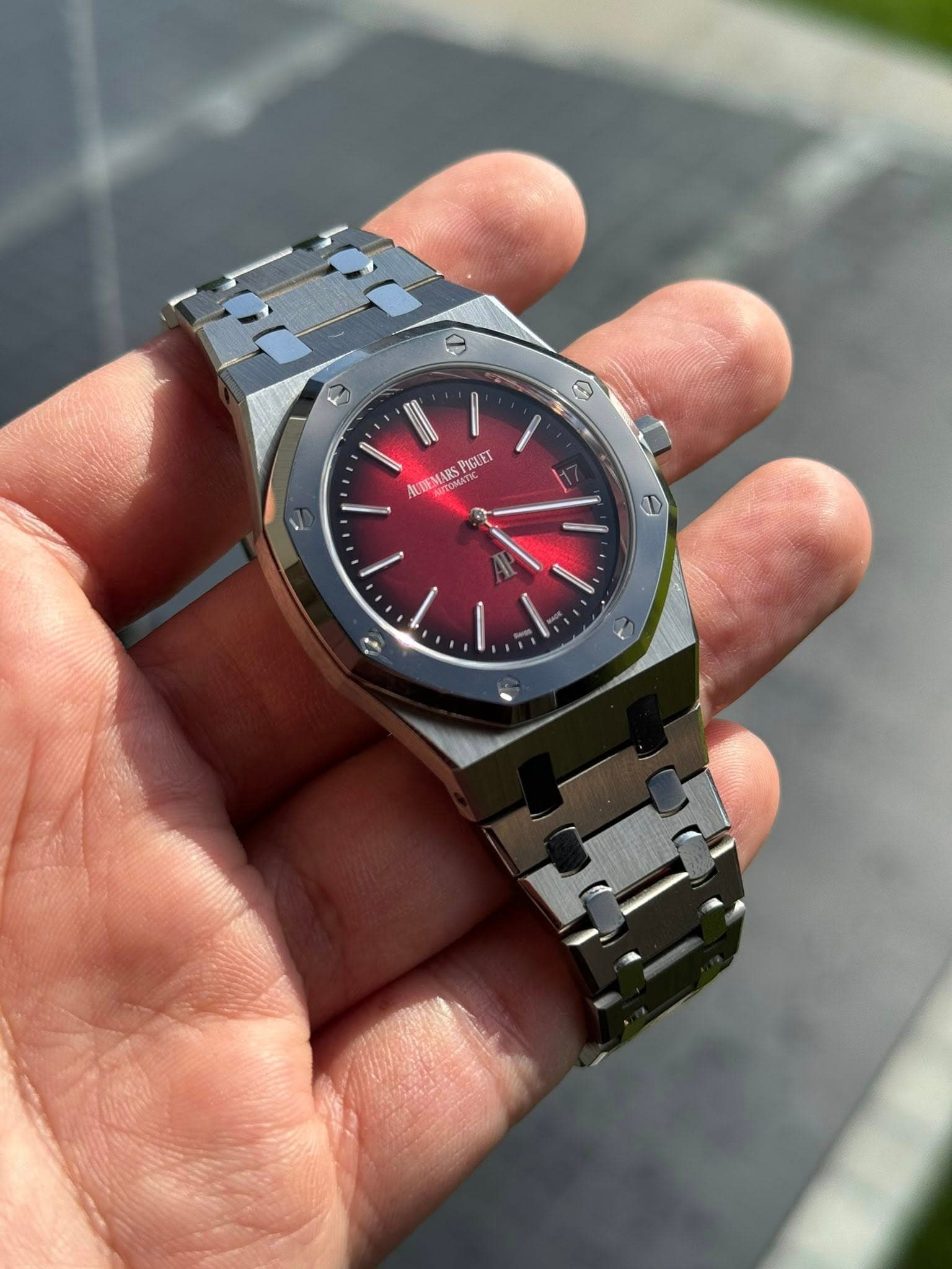May be an image of digital watch and text
