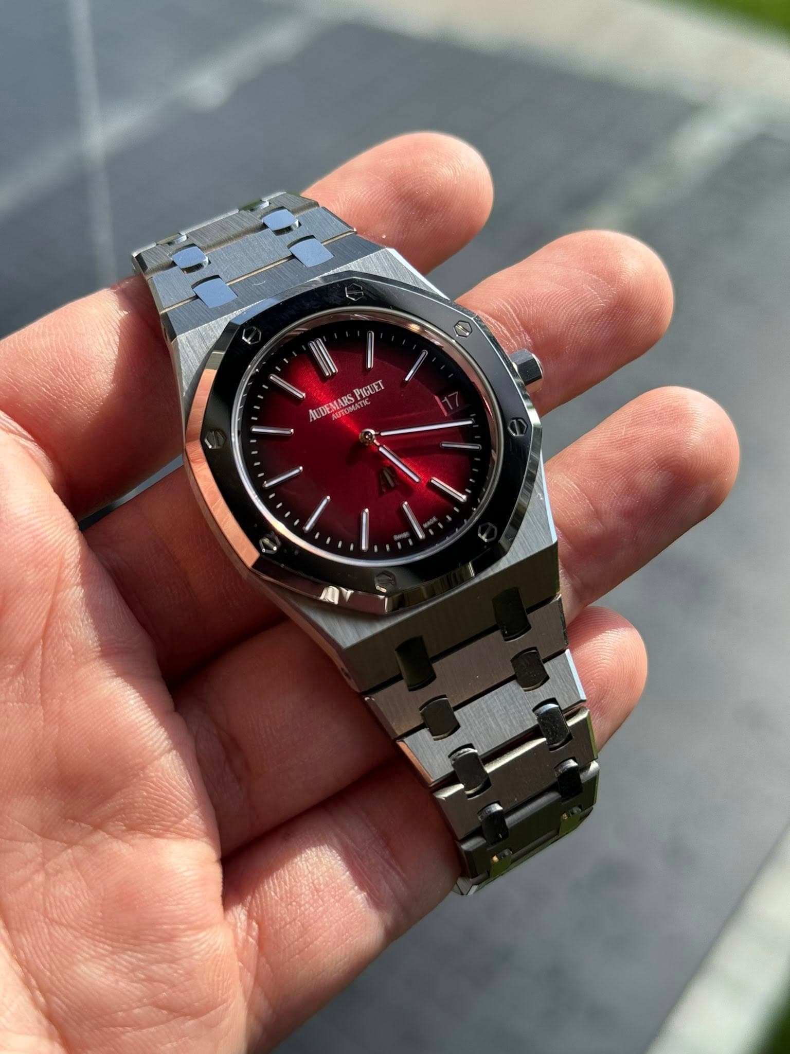 May be an image of digital watch and text