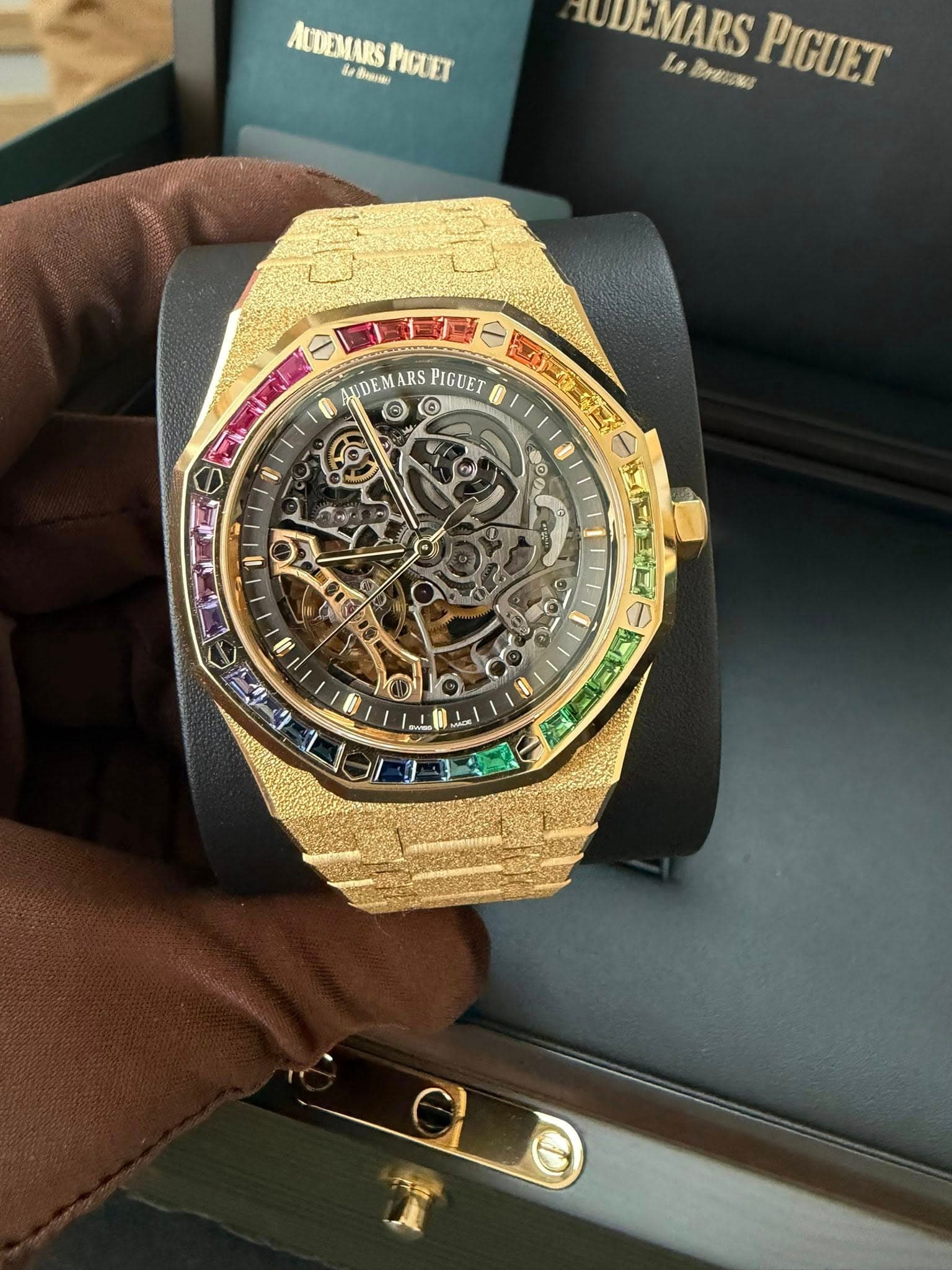 May be an image of wrist watch and text