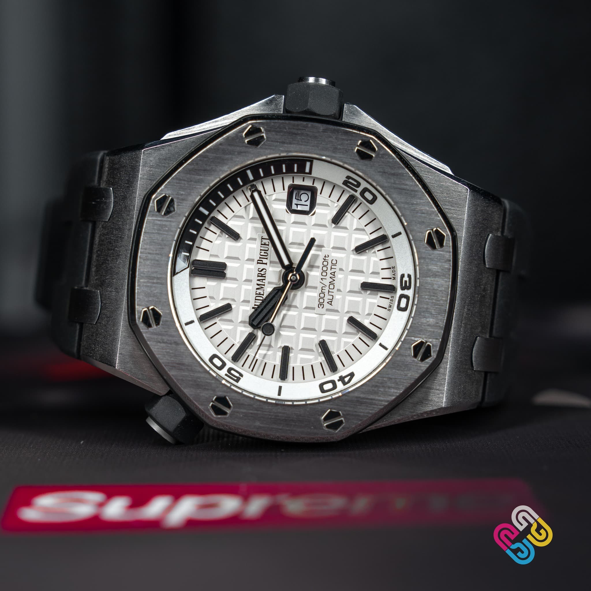 May be an image of wrist watch and text