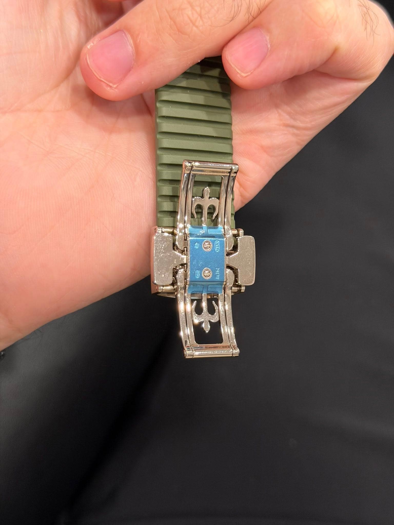 May be an image of digital watch and text