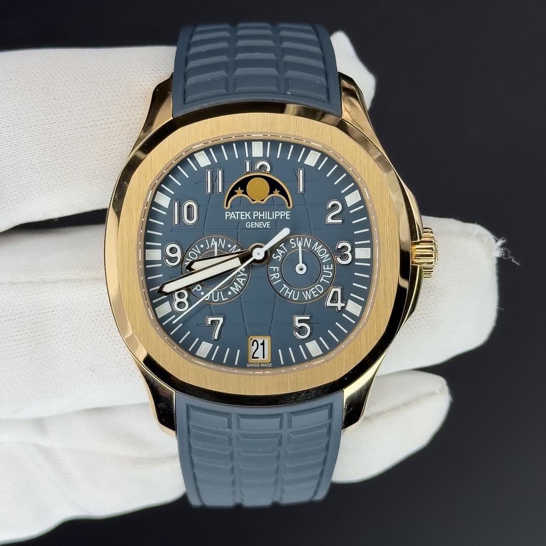 May be an image of wrist watch and text that says 'PATEKPHILIPPE PATEK PHILIPPE GENEVE 10 19 و OV AN 2 SWN ΜΟЛ က SA TUE THU VED 5 O 1 ಹ UL 7 21 さないをC'