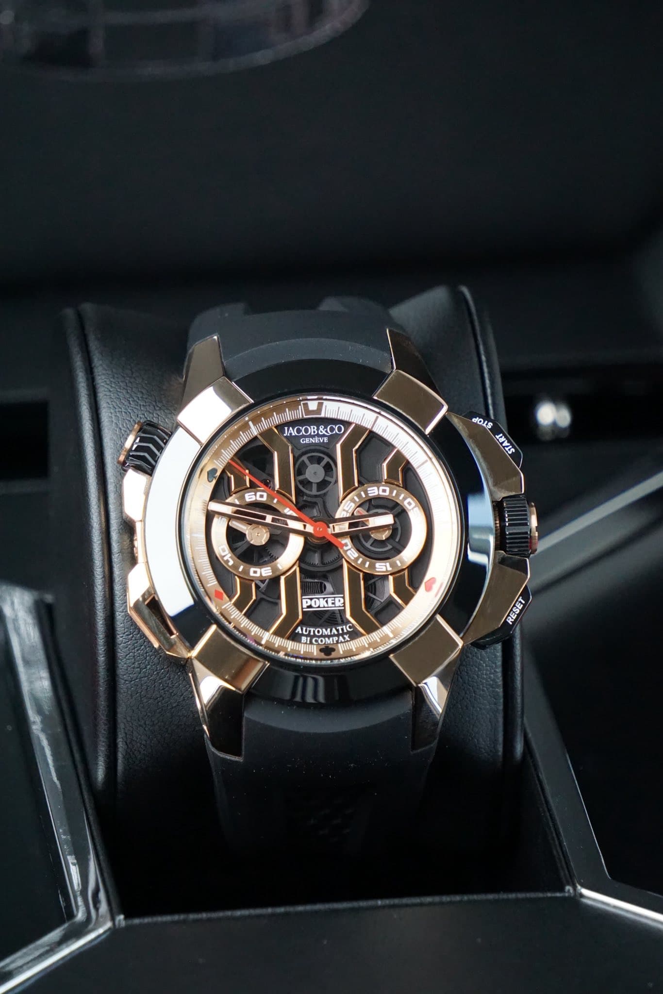 May be an image of wrist watch and text