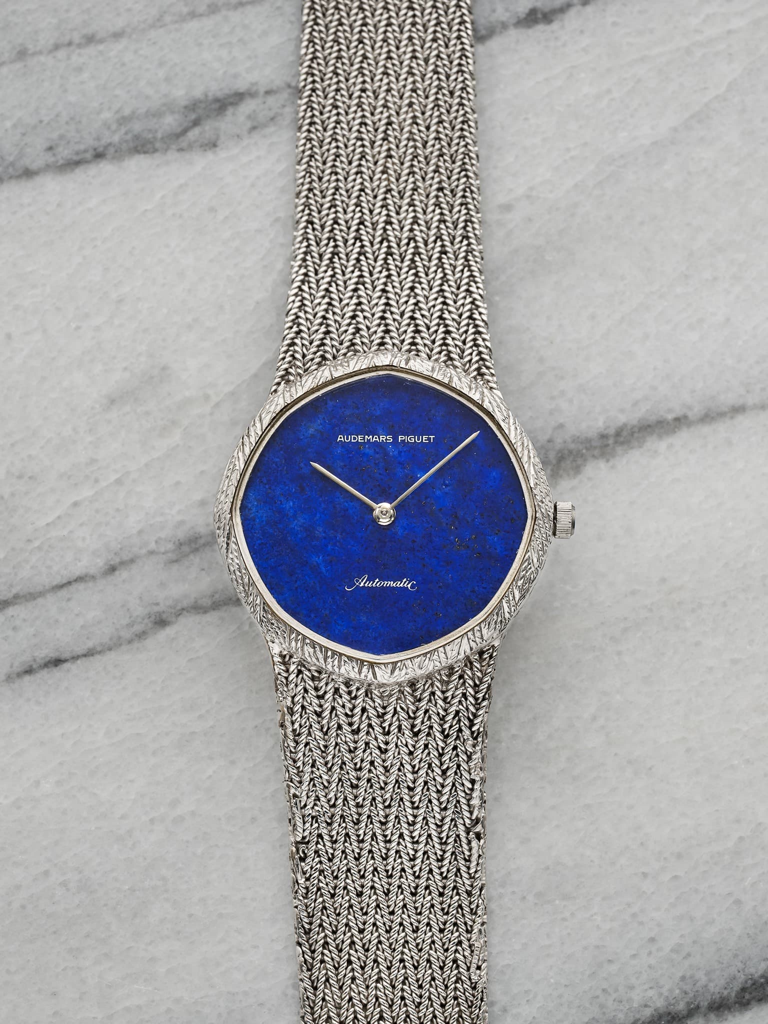 May be an image of wrist watch and text that says 'AUDE AUDEMARS PIGUET Autmnatic'