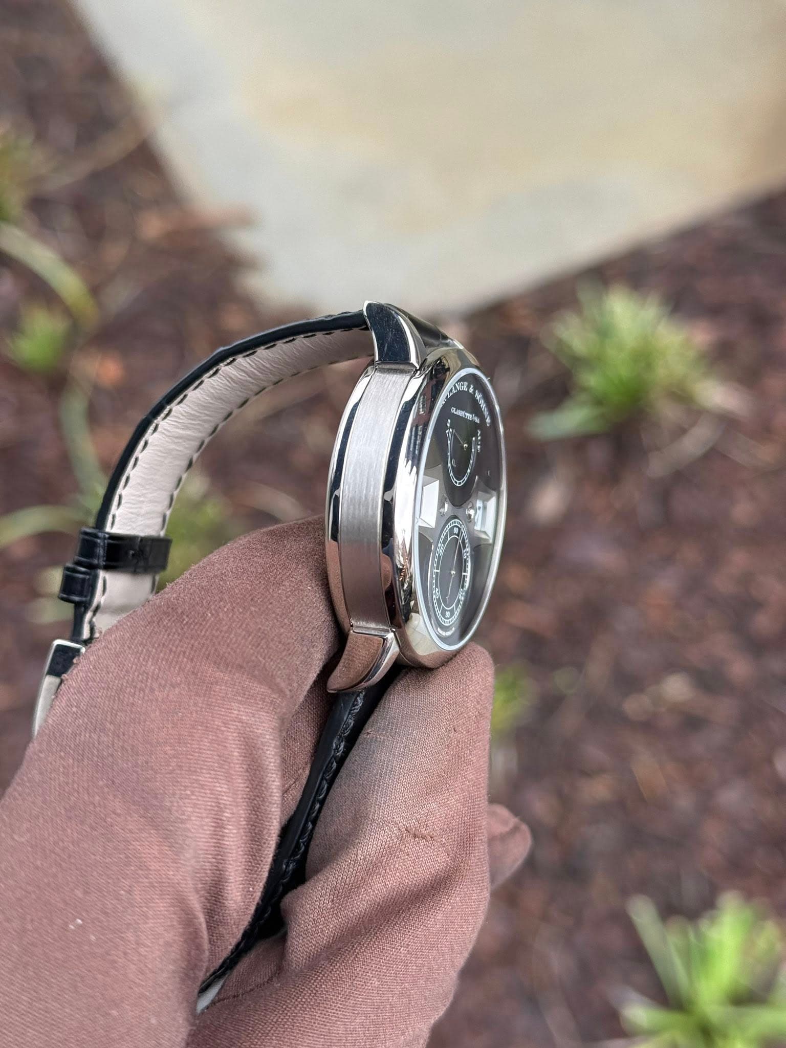 May be an image of wrist watch