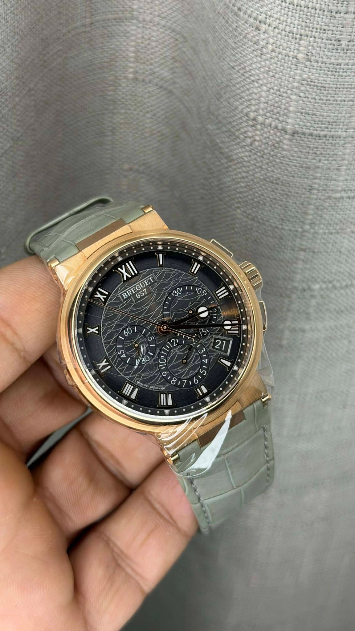 May be an image of wrist watch and text that says 'II Χ I BREGUET ET 657 $30 נלסי III 60 ဟ 2 101 SP IX 8 15 HI ش 21 ব س 0 S I'