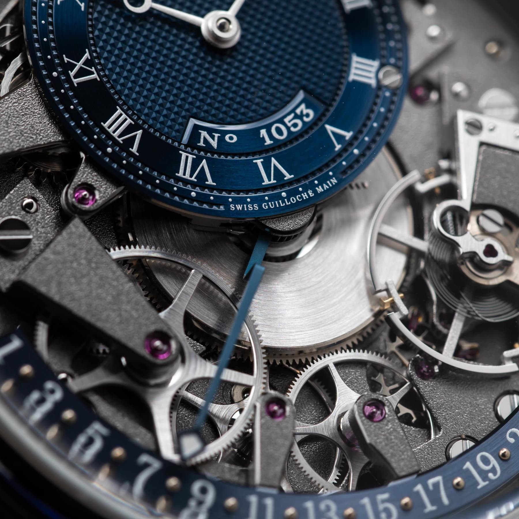 Breguet Tradition 7597 Quantième Rétrograde Platinum / Blue, photo 4