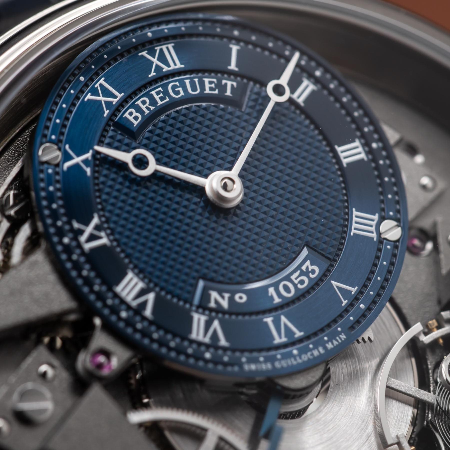 Breguet Tradition 7597 Quantième Rétrograde Platinum / Blue, photo 3