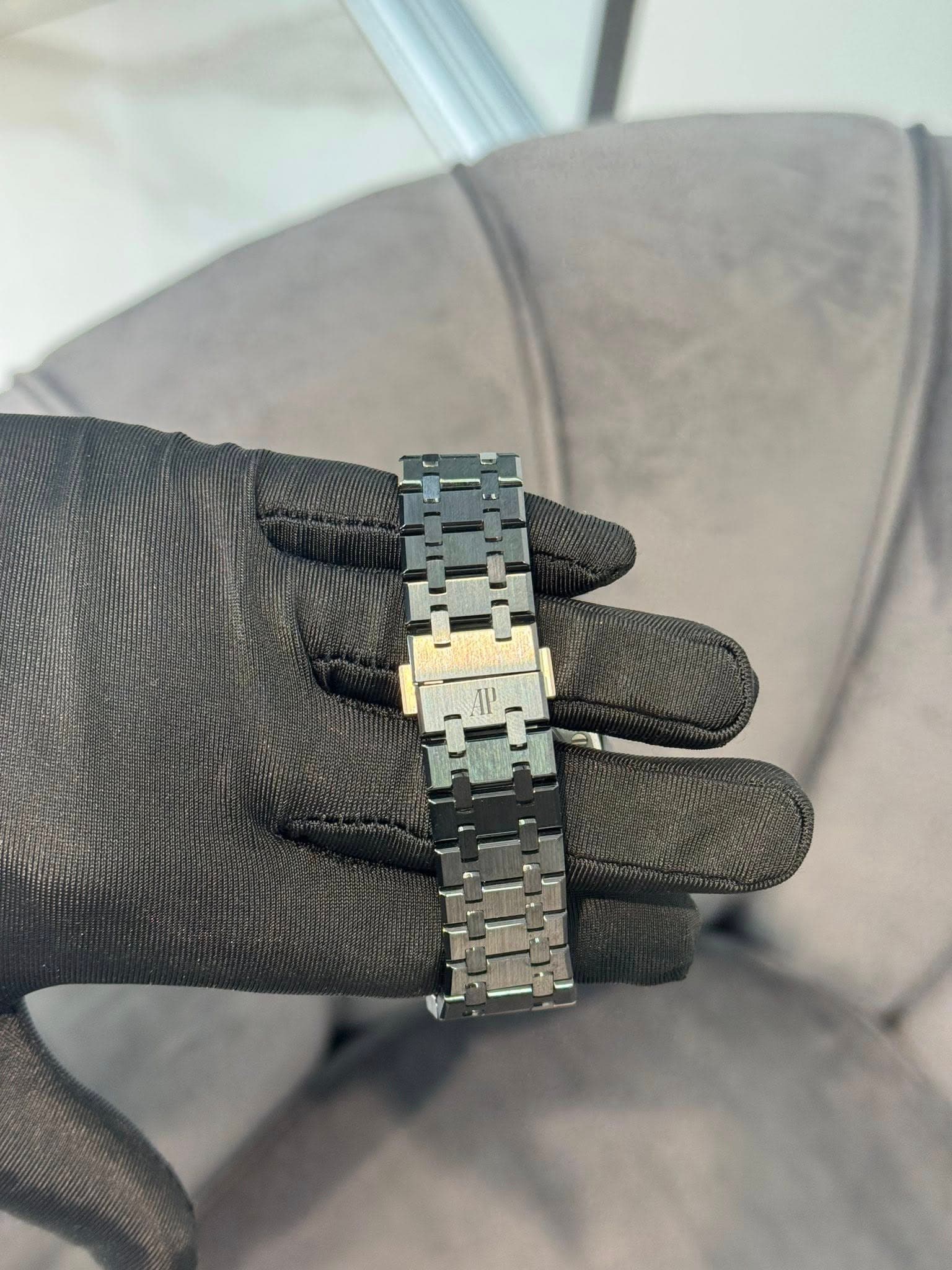 May be an image of wrist watch