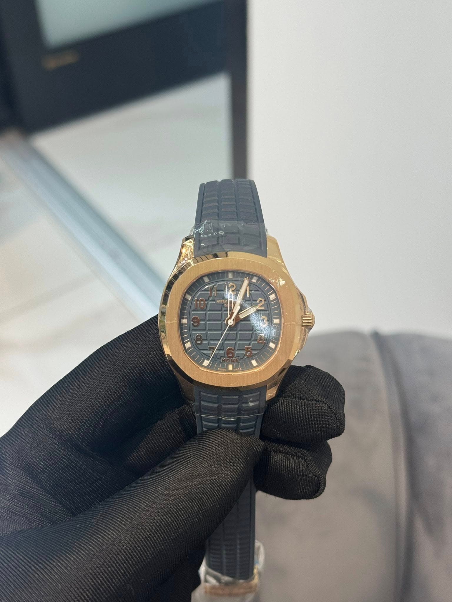 May be an image of wrist watch