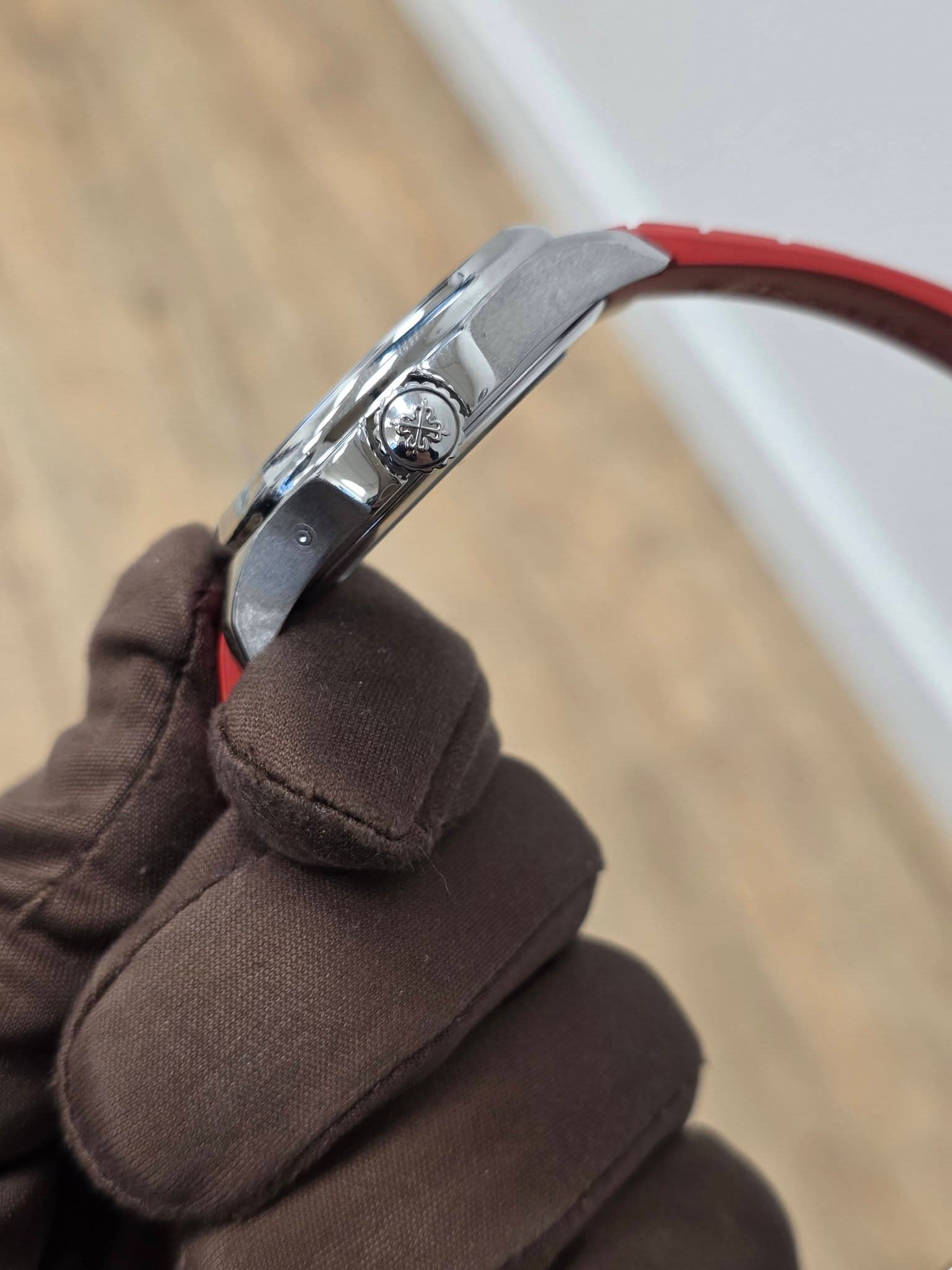 May be an image of wrist watch and knife