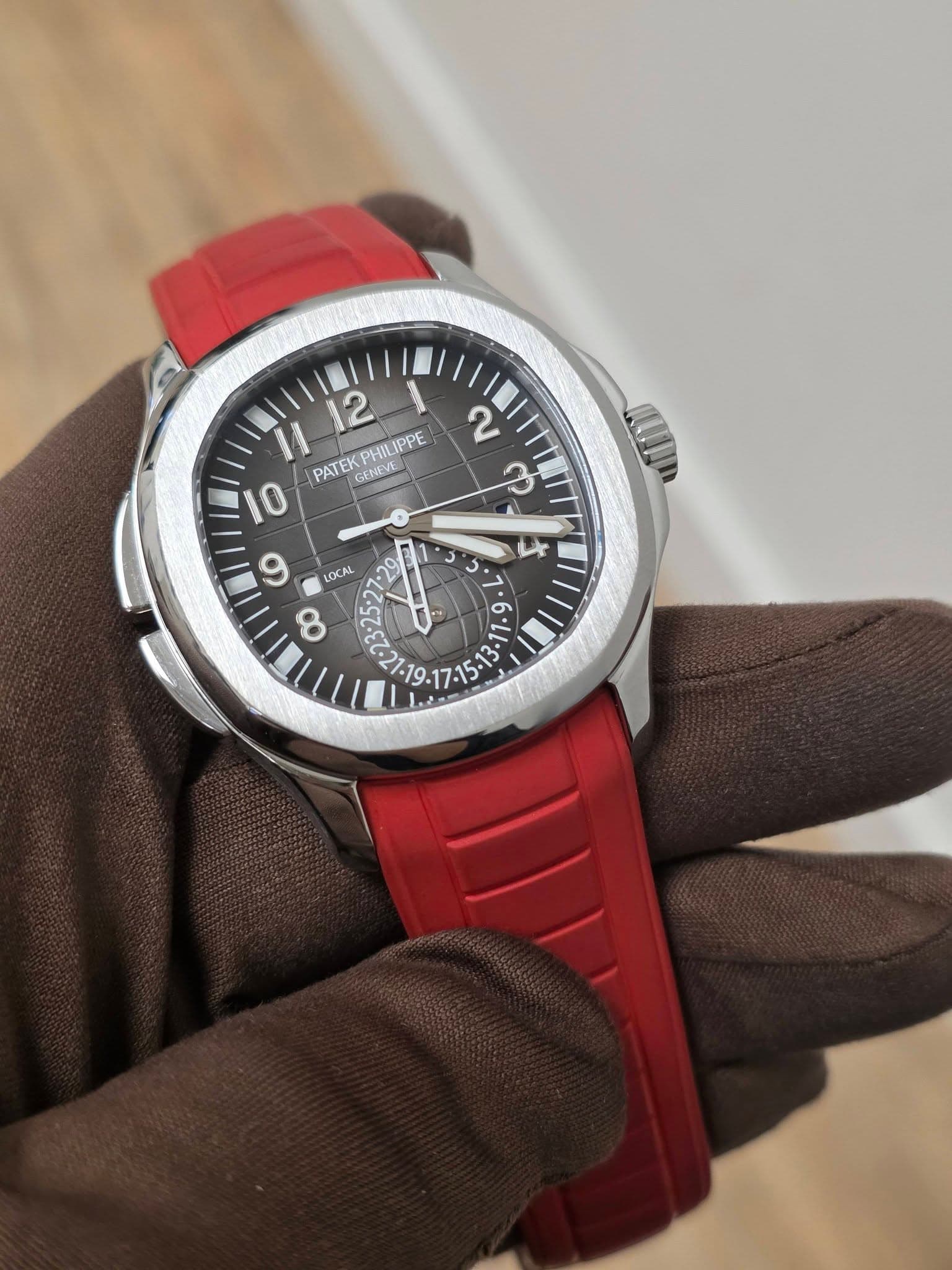 May be an image of wrist watch and text