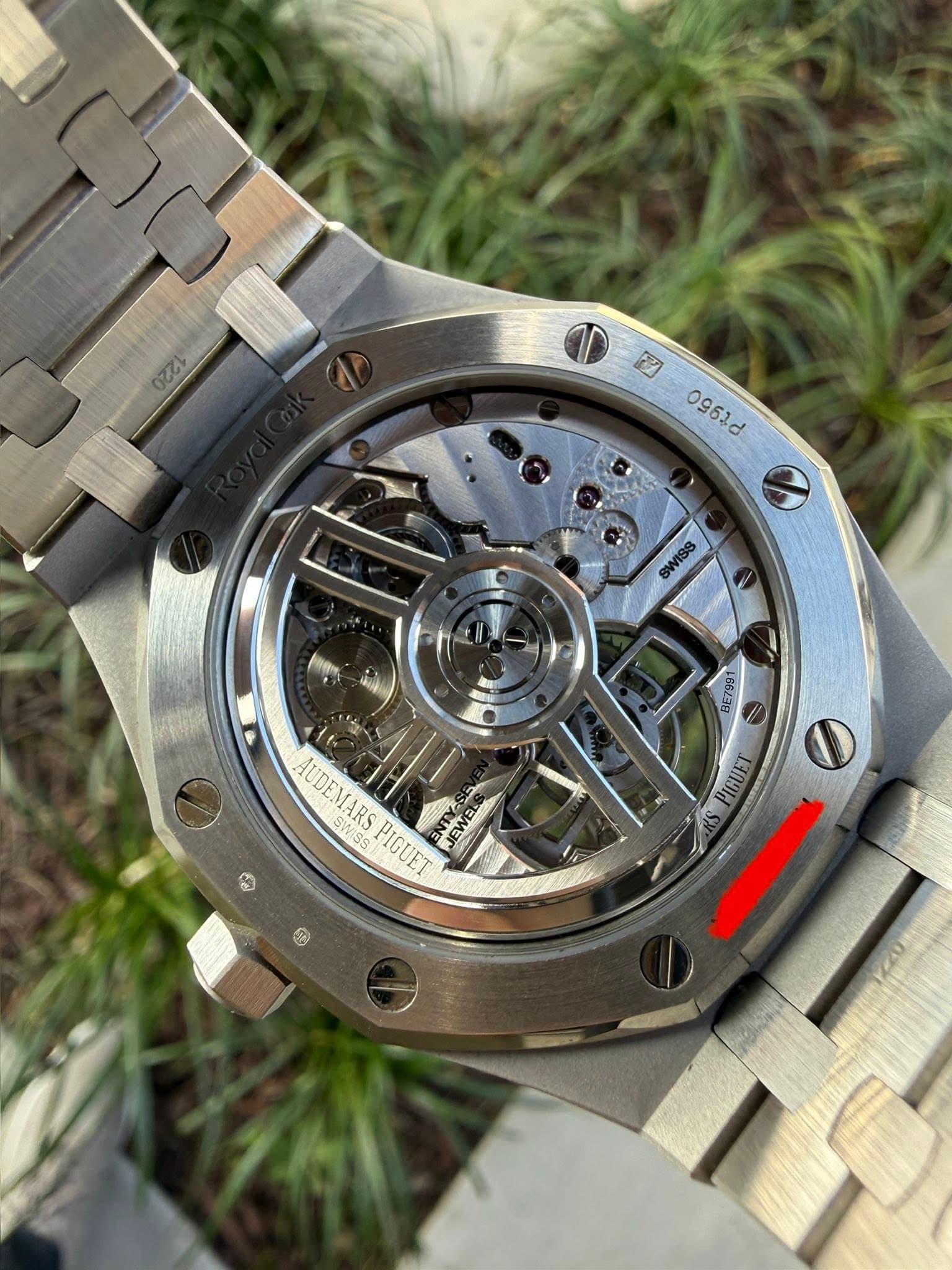 May be an image of wrist watch and text that says '0224 7 096ld BE7991 아 DE7 O Θ AUDEMARS SWISS AUDEMARSPIGUET SS PIGUET ሕና R'