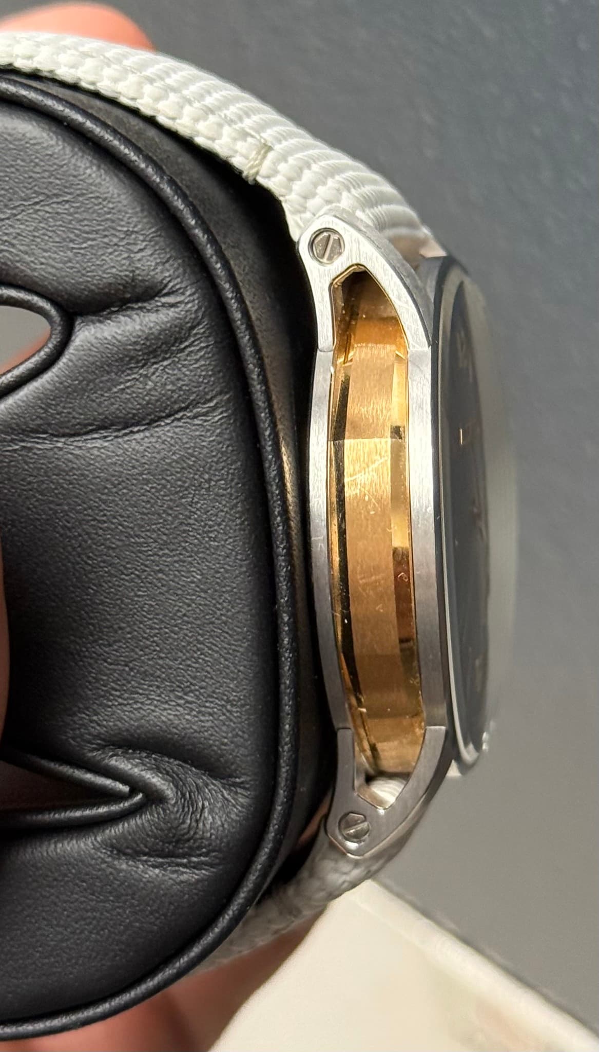 May be an image of leather