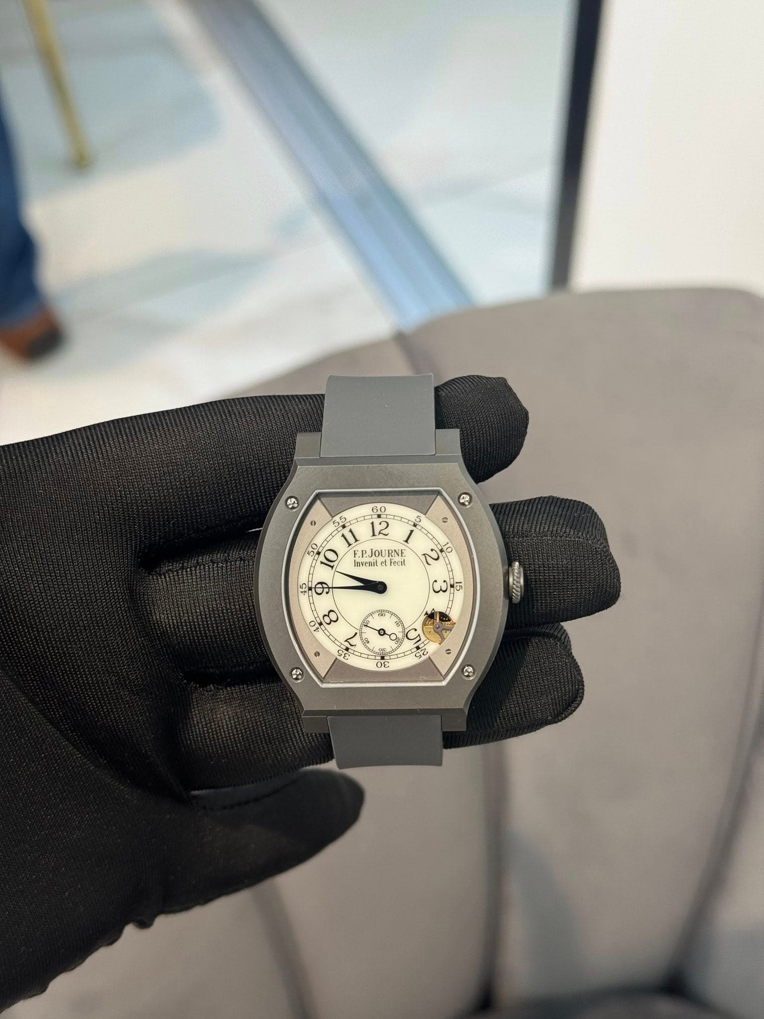 May be an image of wrist watch and text
