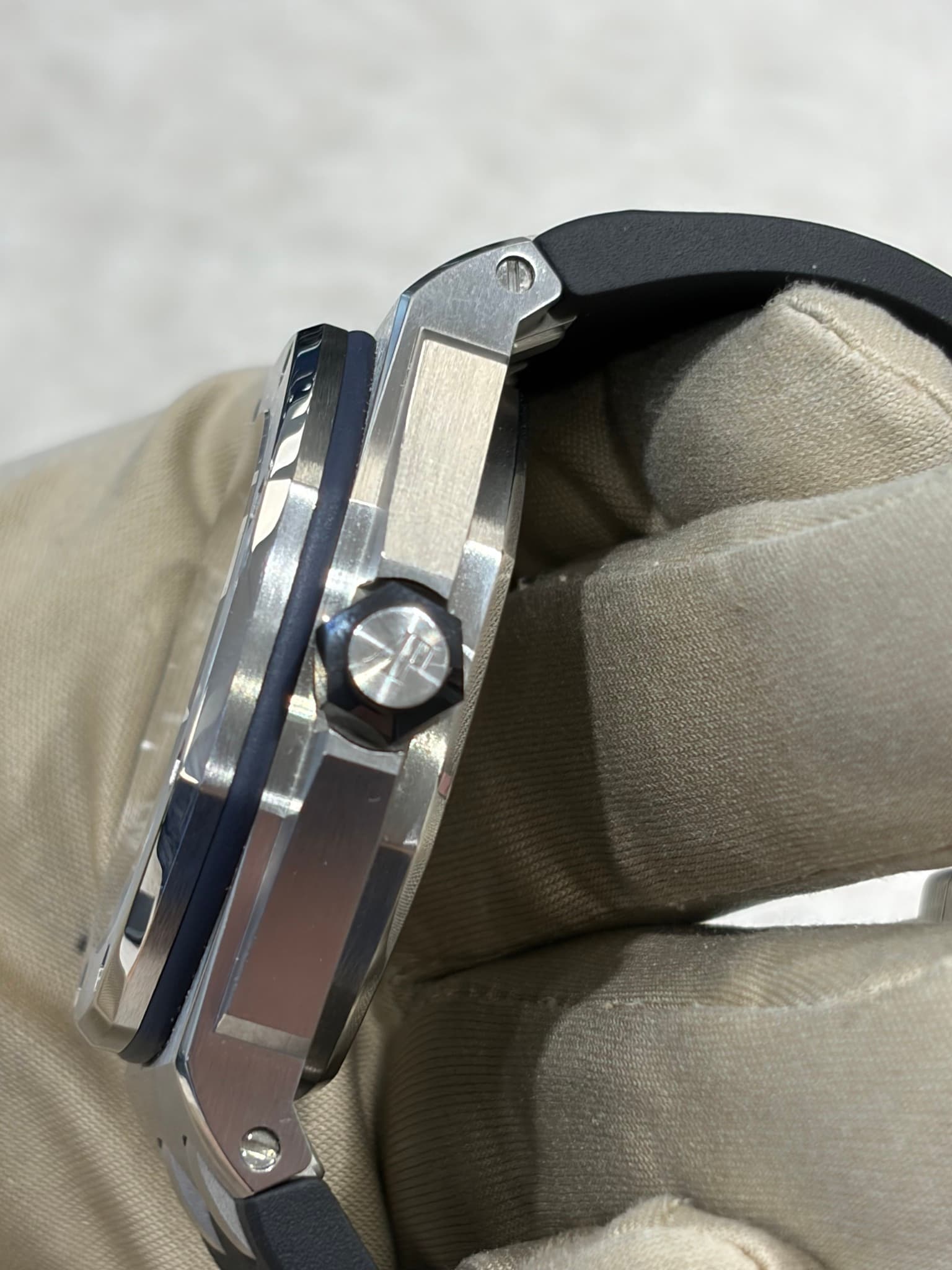 May be an image of wrist watch and knife