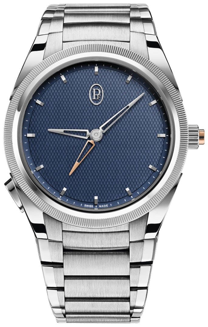 May be an image of wrist watch and text that says 'P WIss MADE'