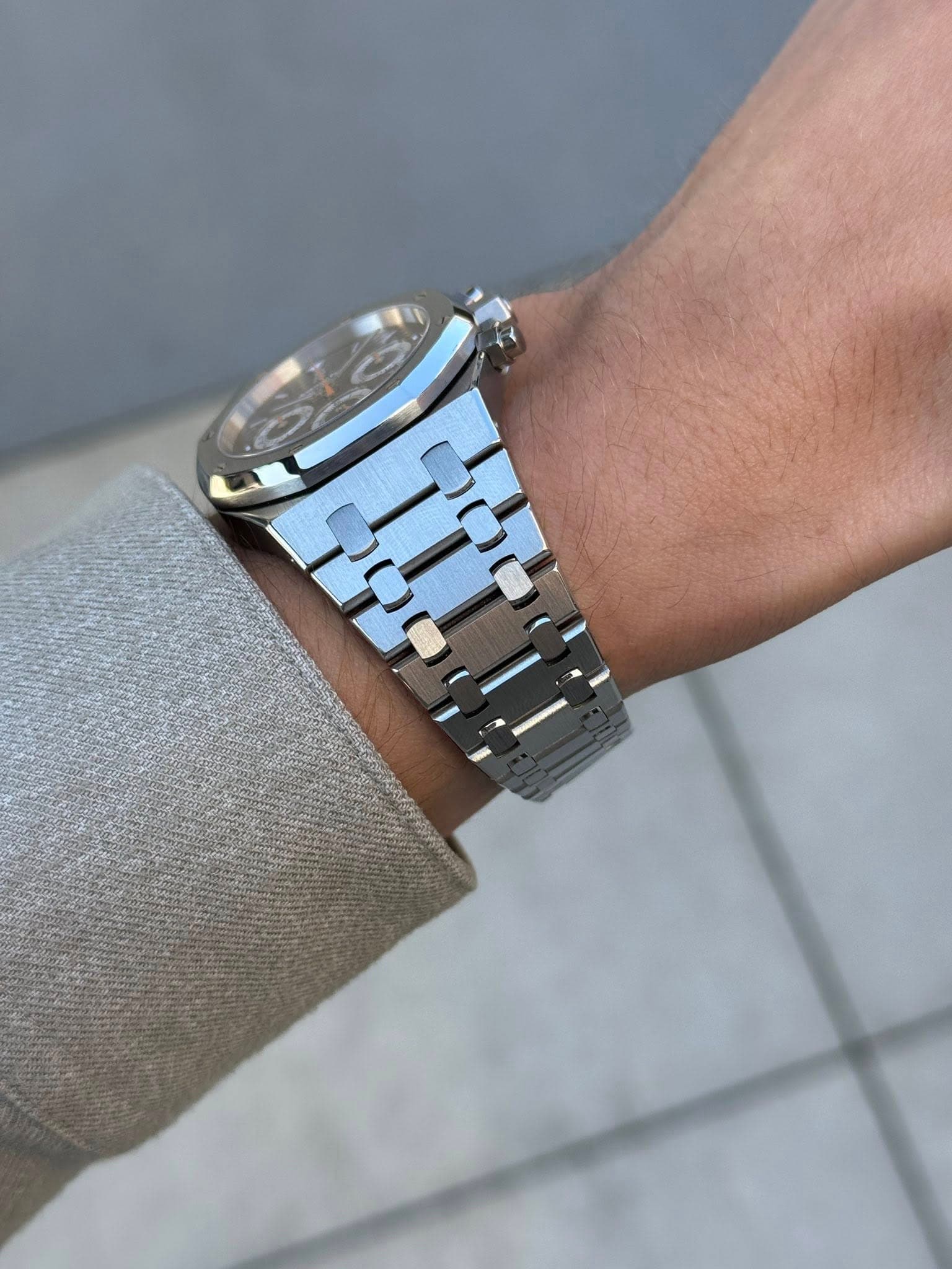 May be an image of digital watch and text