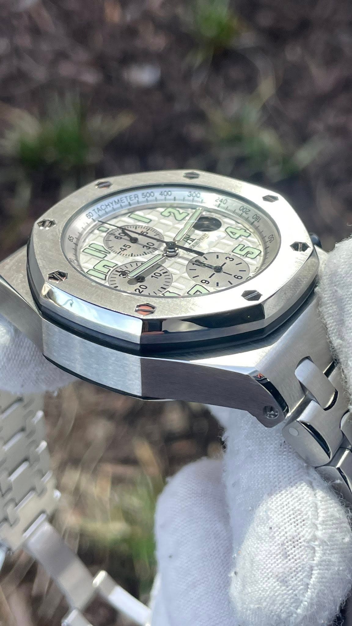 May be an image of wrist watch and text