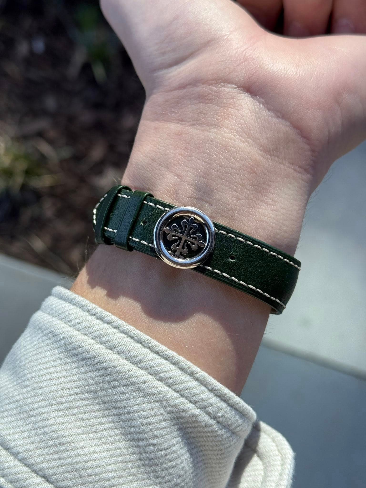 May be an image of wrist watch