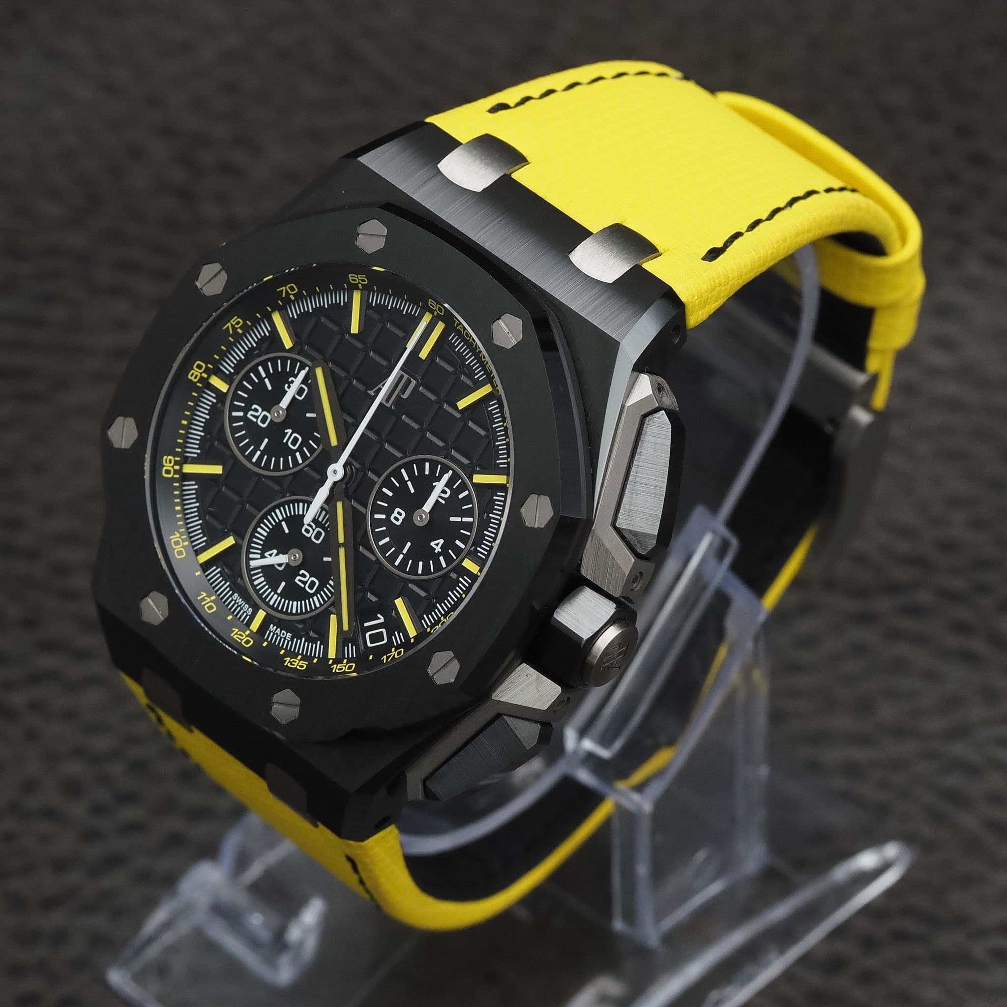 May be an image of wrist watch and text