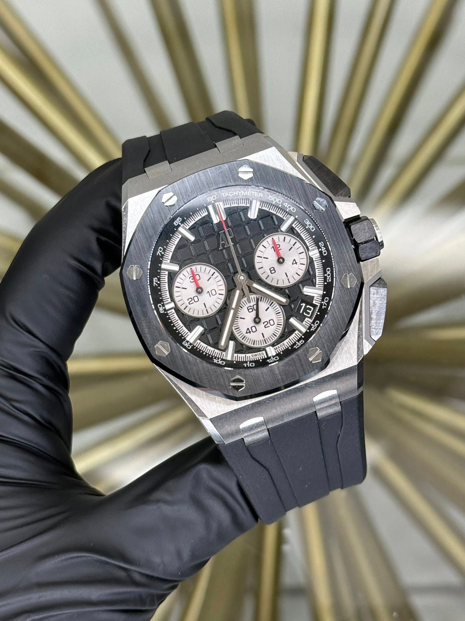May be an image of wrist watch and text
