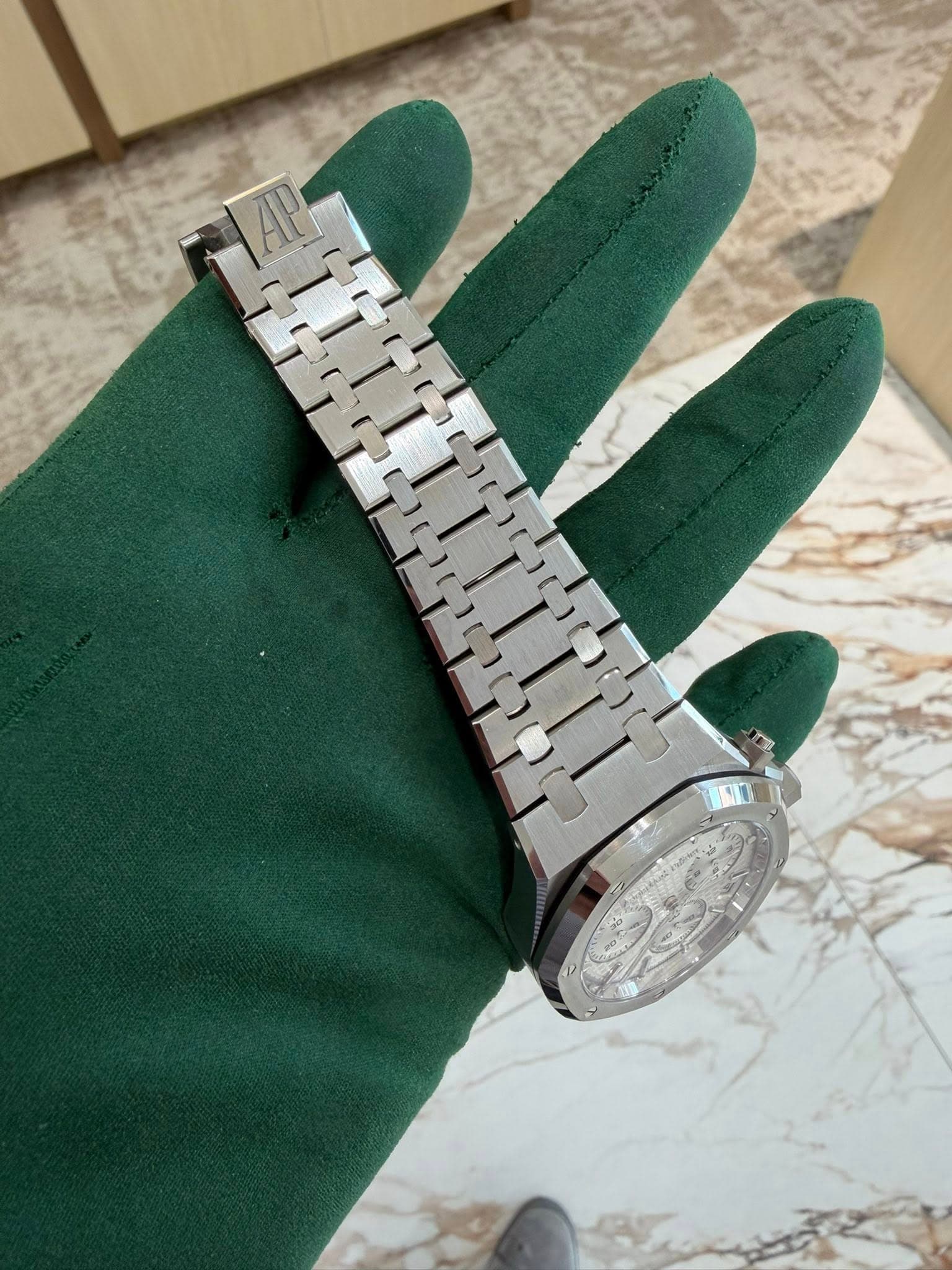 May be an image of wrist watch