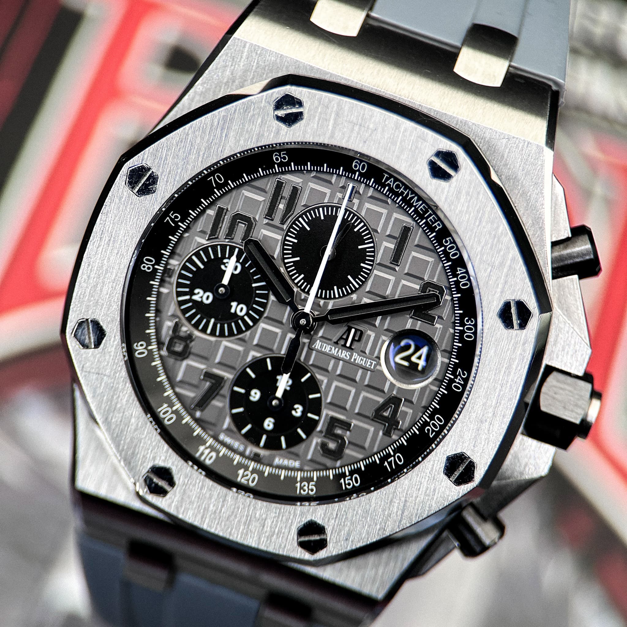 May be an image of wrist watch and text