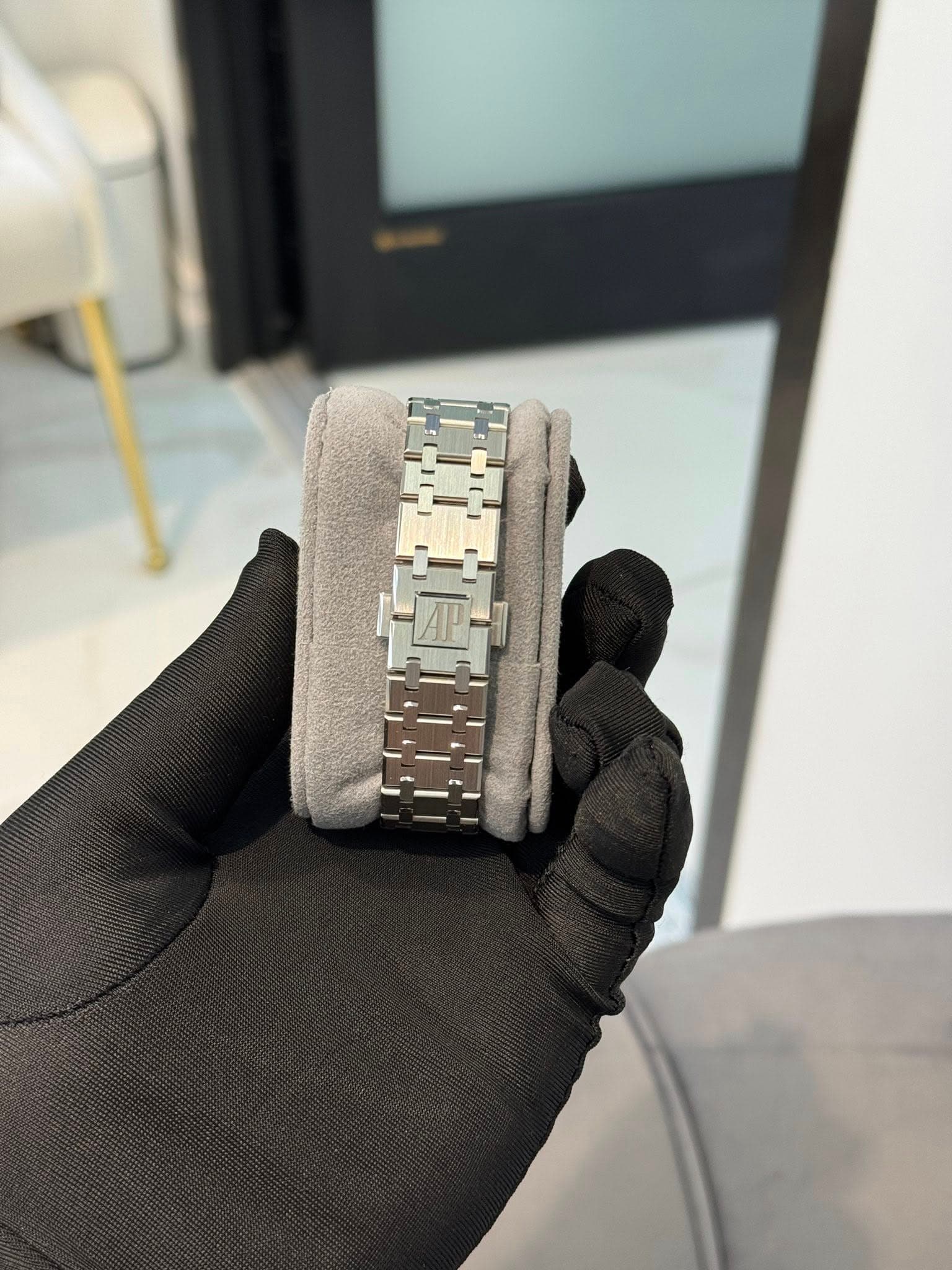May be an image of wrist watch