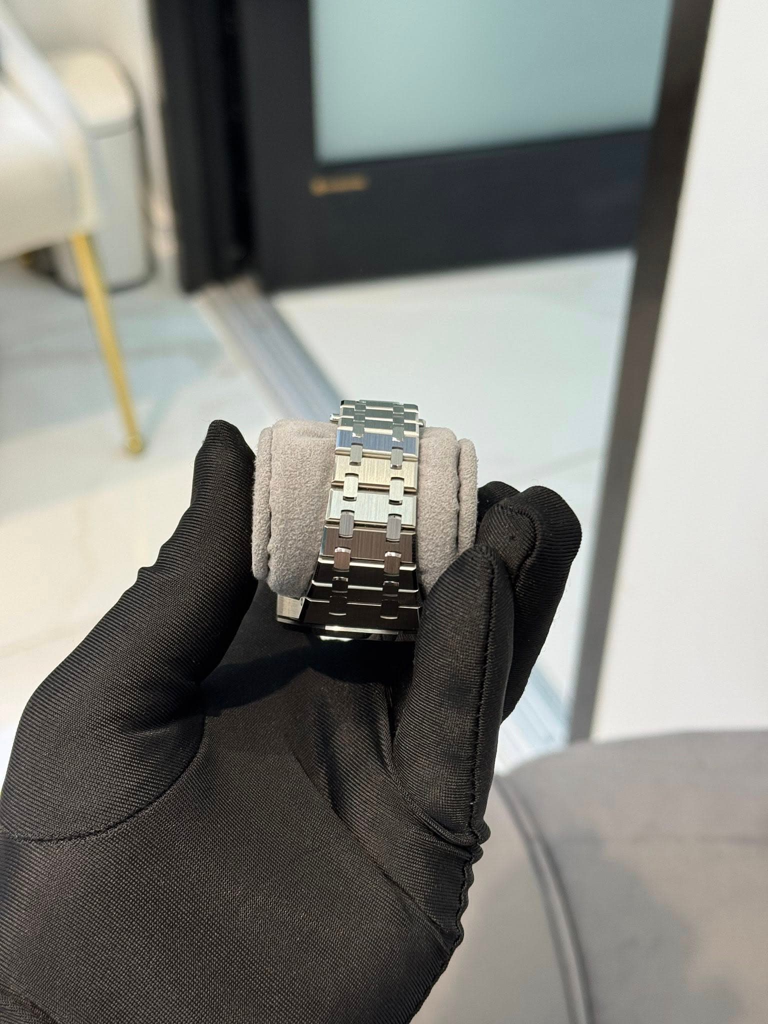 May be an image of wrist watch