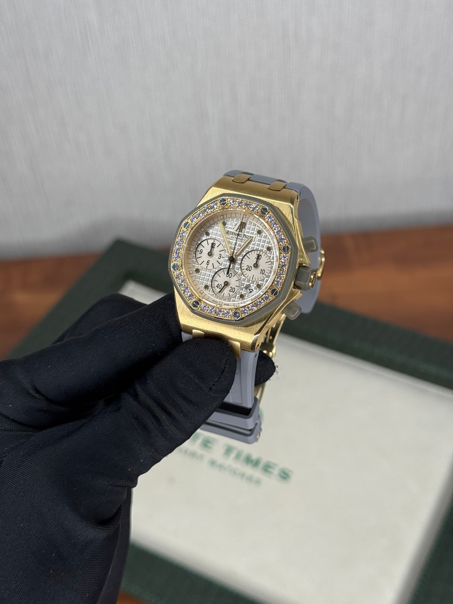 May be an image of wrist watch and text