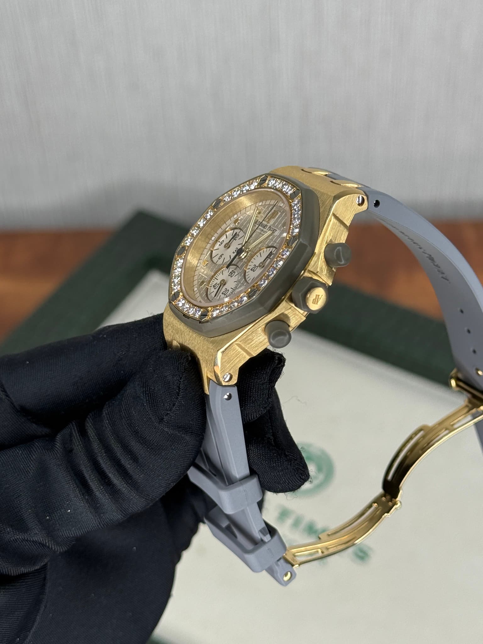 May be an image of wrist watch and text