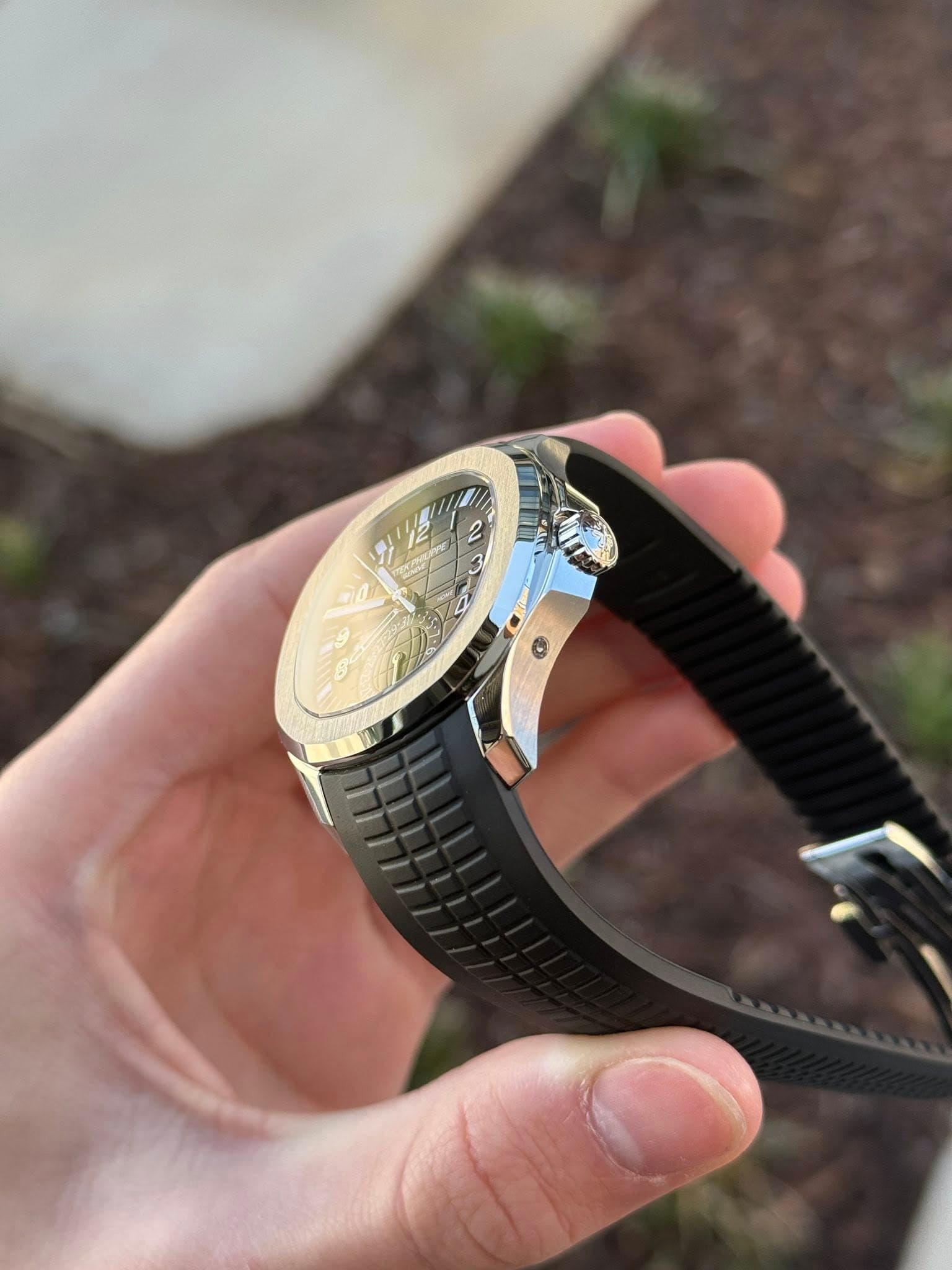 May be an image of digital watch and text