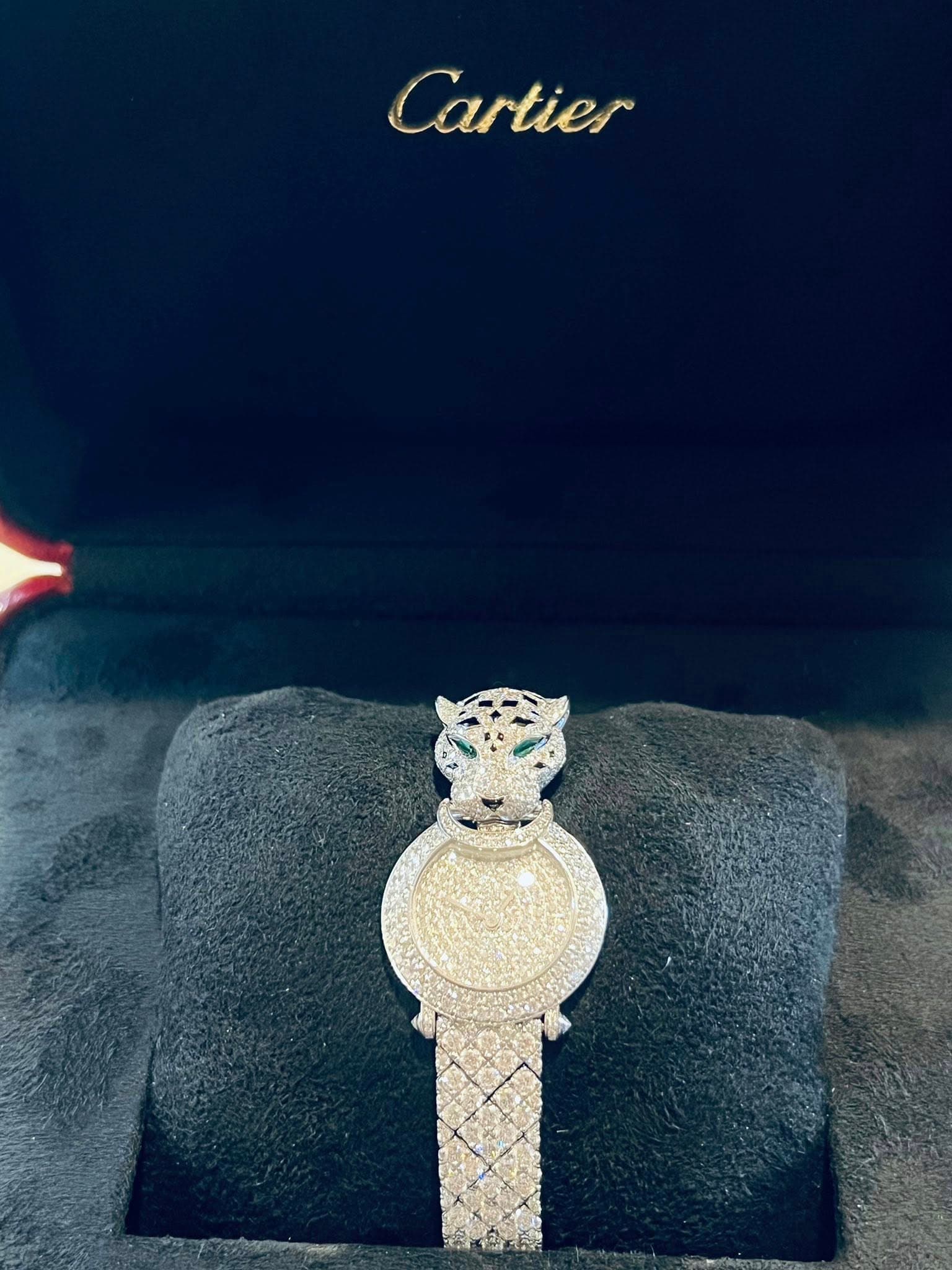 May be an image of wrist watch and text that says 'Cartier Sp'