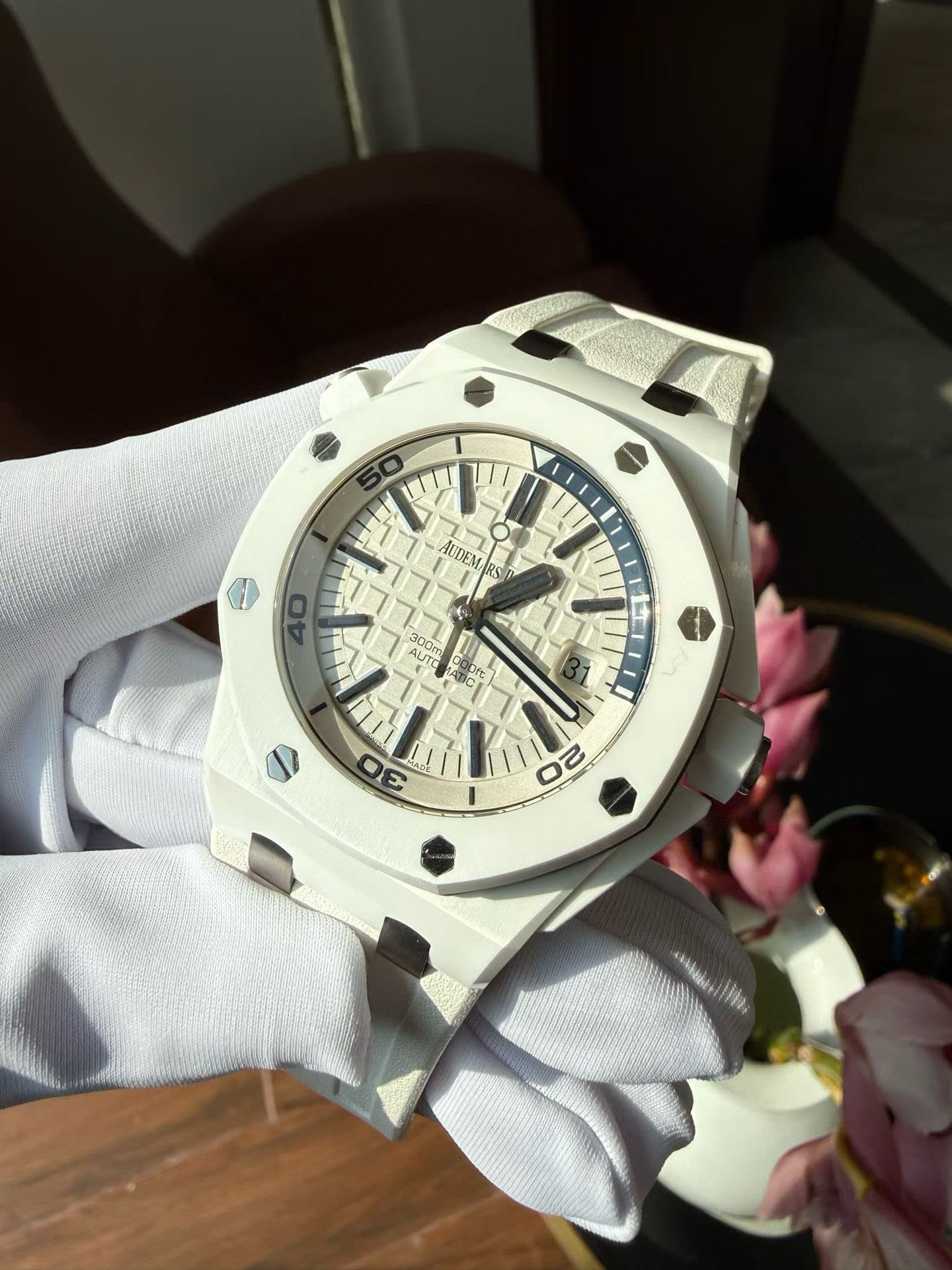May be an image of wrist watch and text