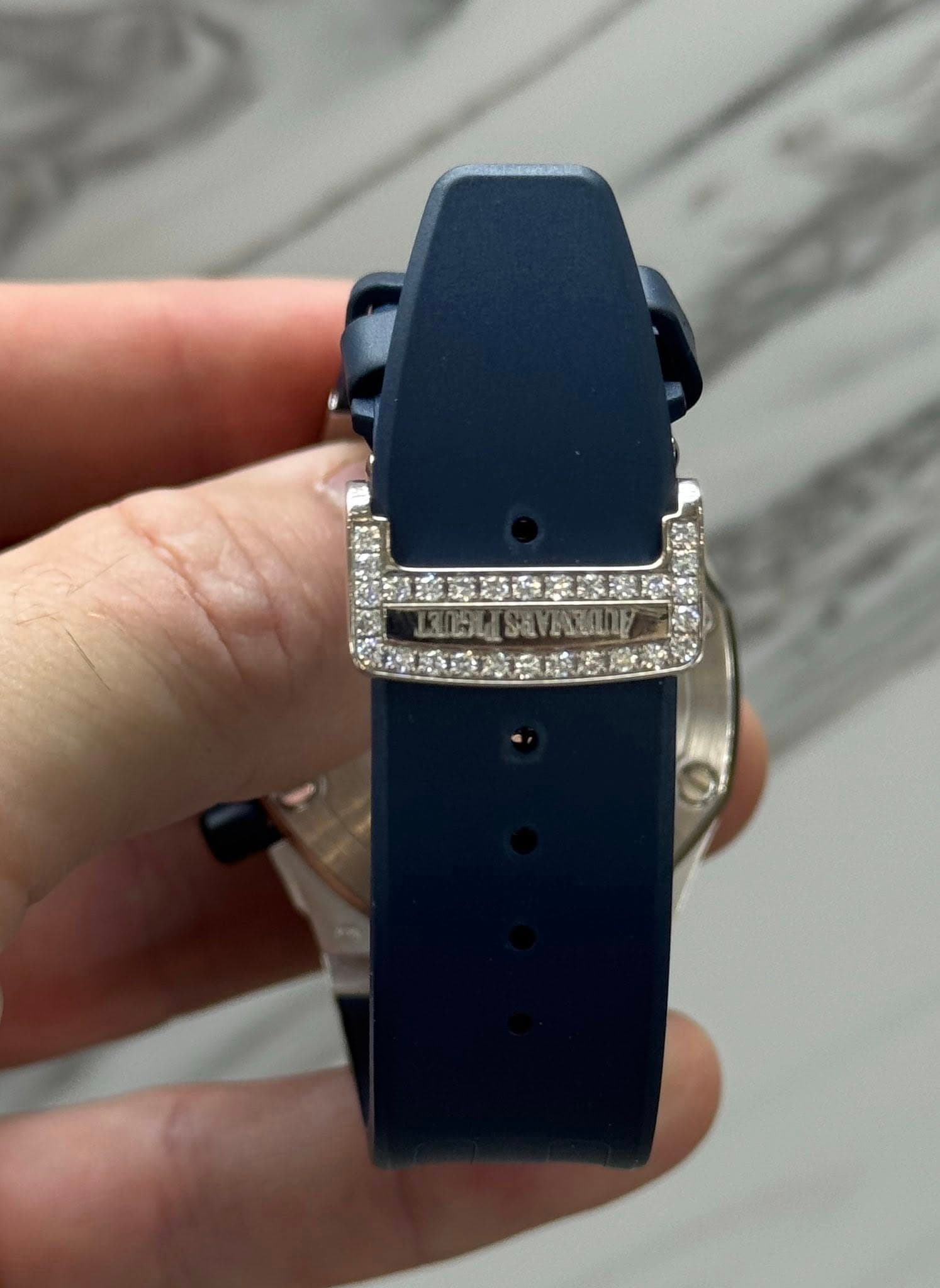 May be an image of digital watch and text