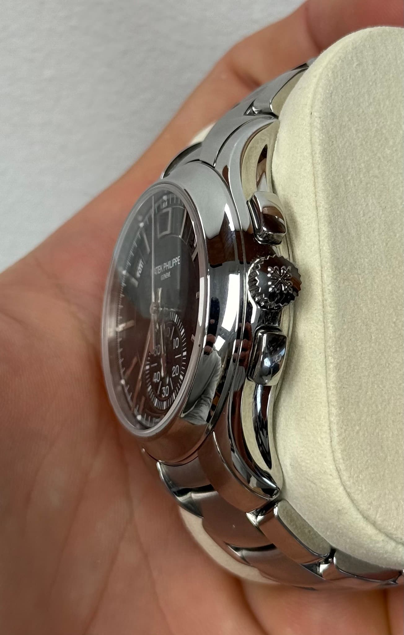 May be an image of wrist watch