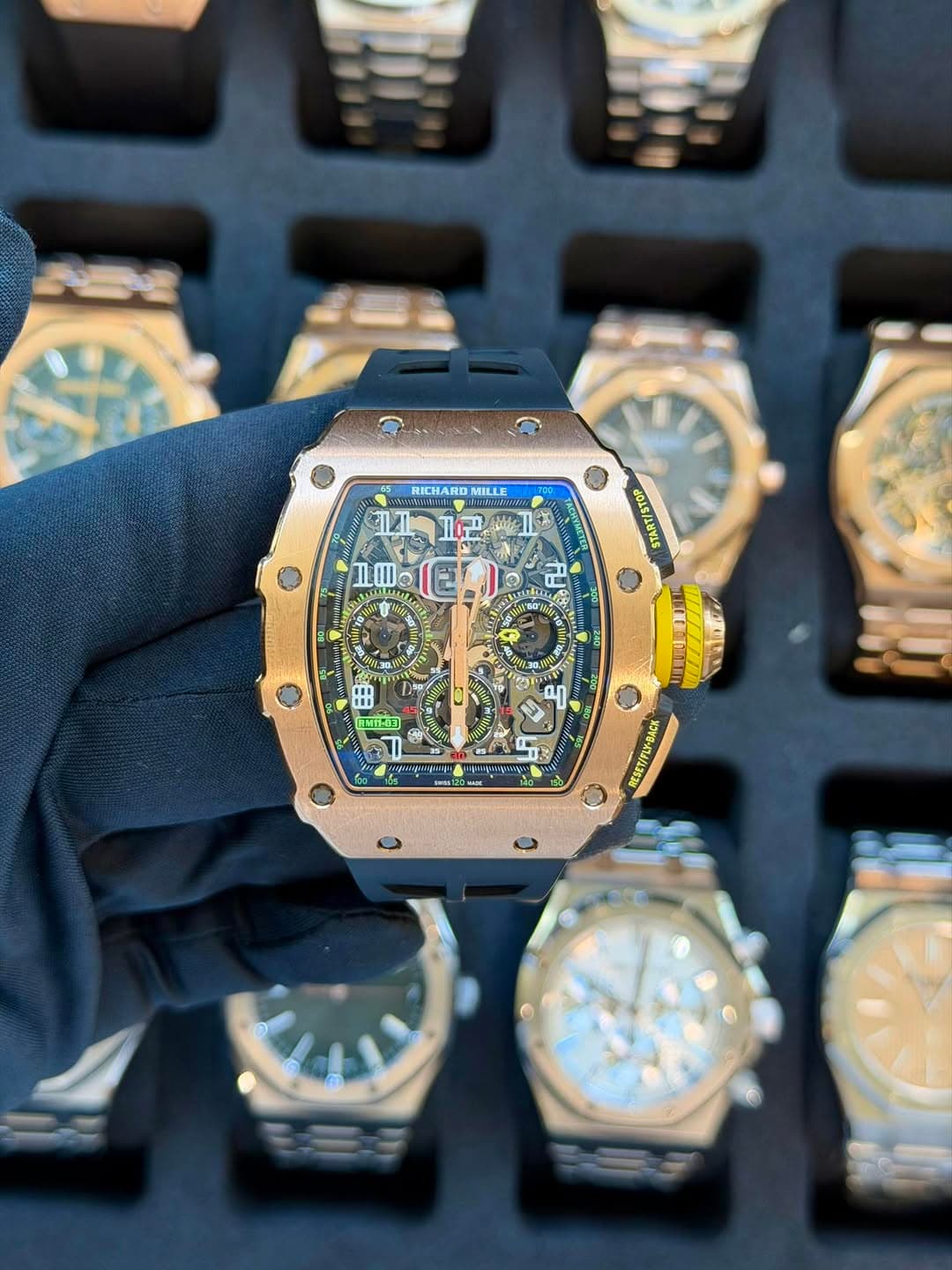 May be an image of wrist watch and text