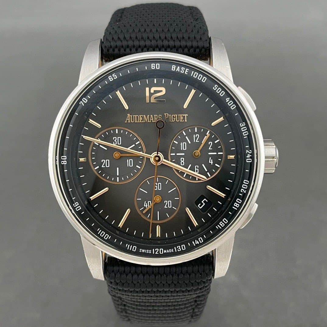 May be an image of wrist watch and text that says '60 65 70 BASE AUDEMARS PIGUET 30 80 12 © ® / س 8 8 80 in סווי SWISS 20 20MADE 20HADE130 130'