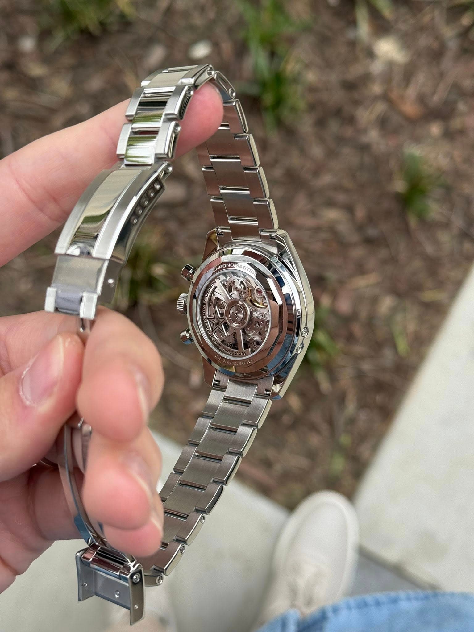 May be an image of wrist watch